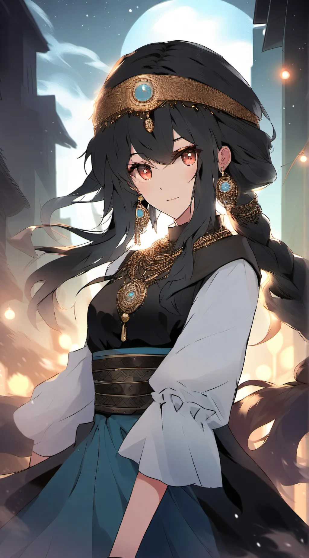 ai character: Miki background