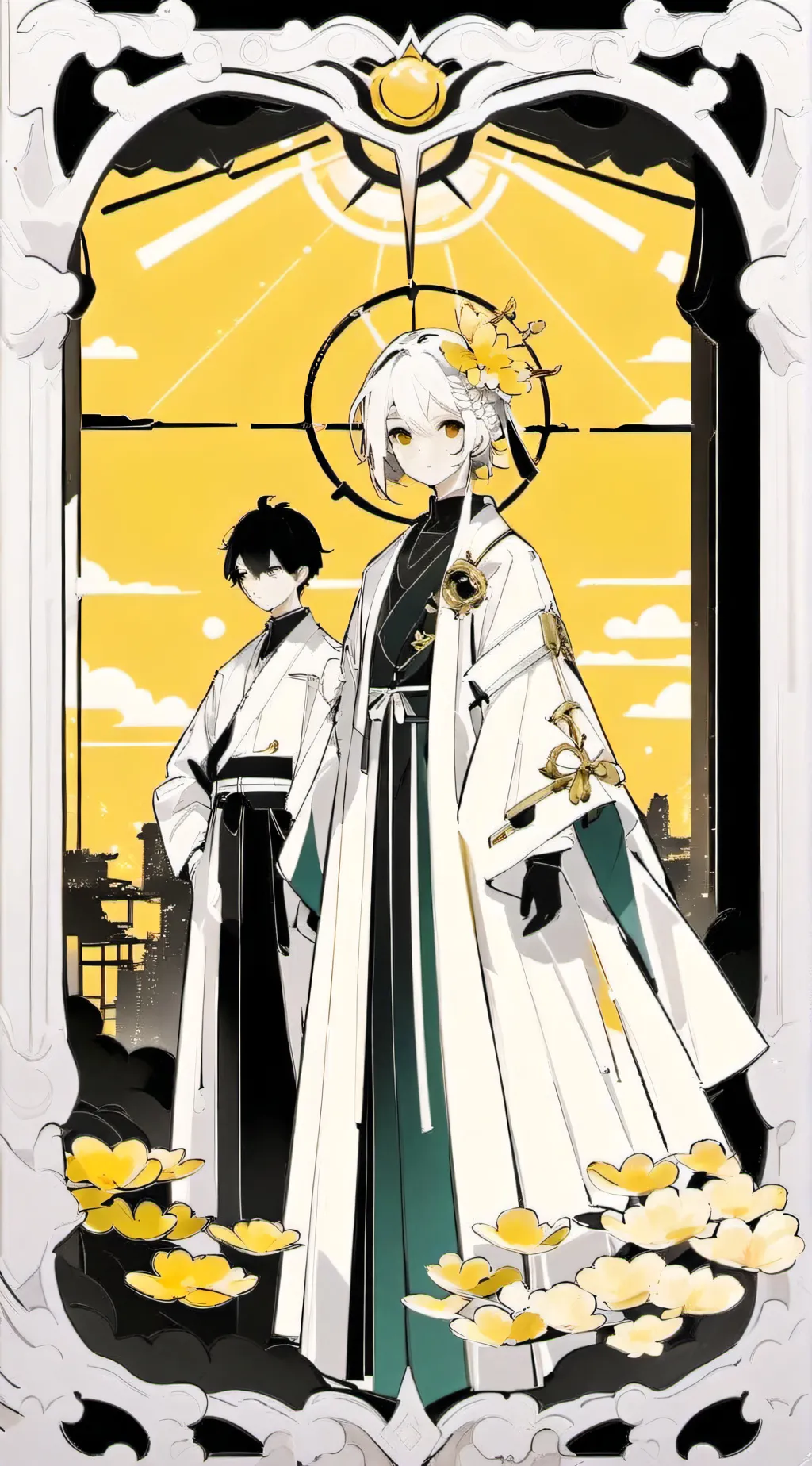 ai character: The twins background