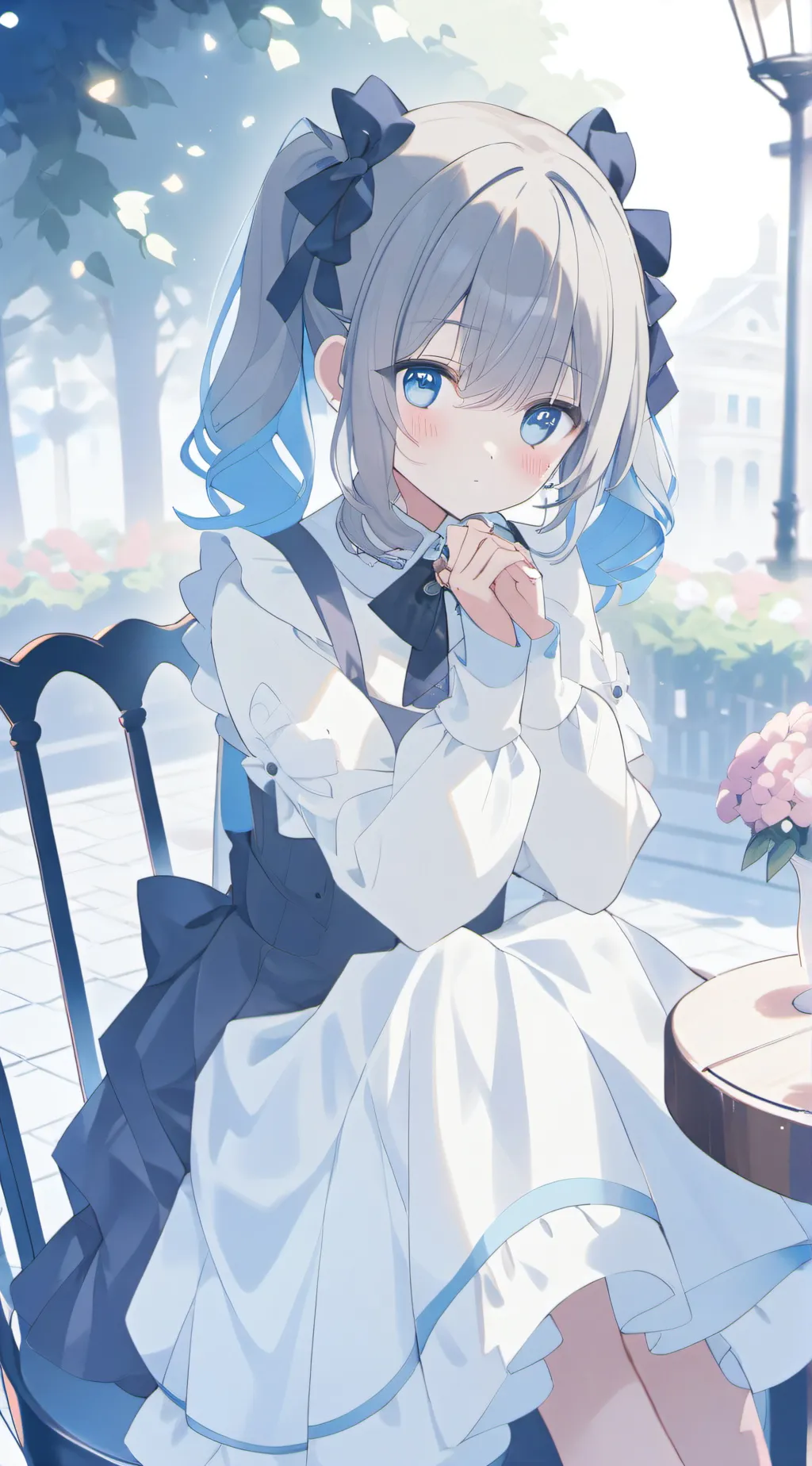 ai character: hazel background