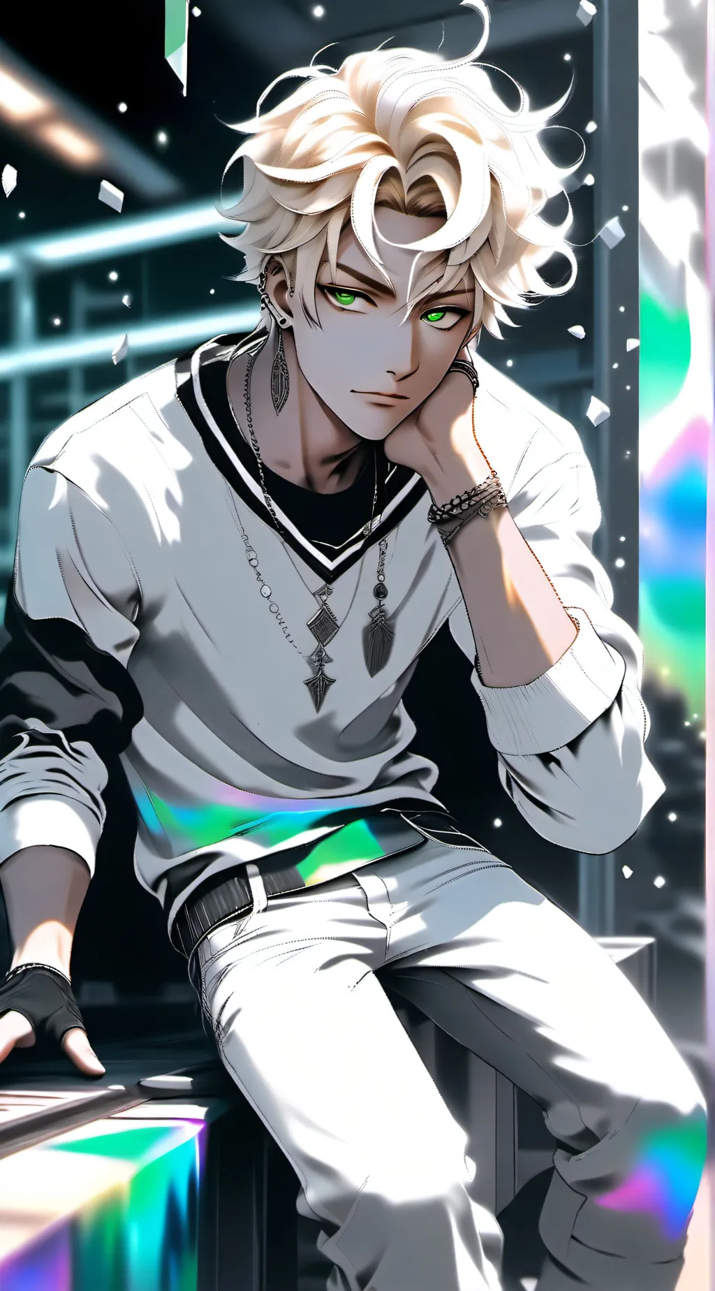 ai character: Ash background