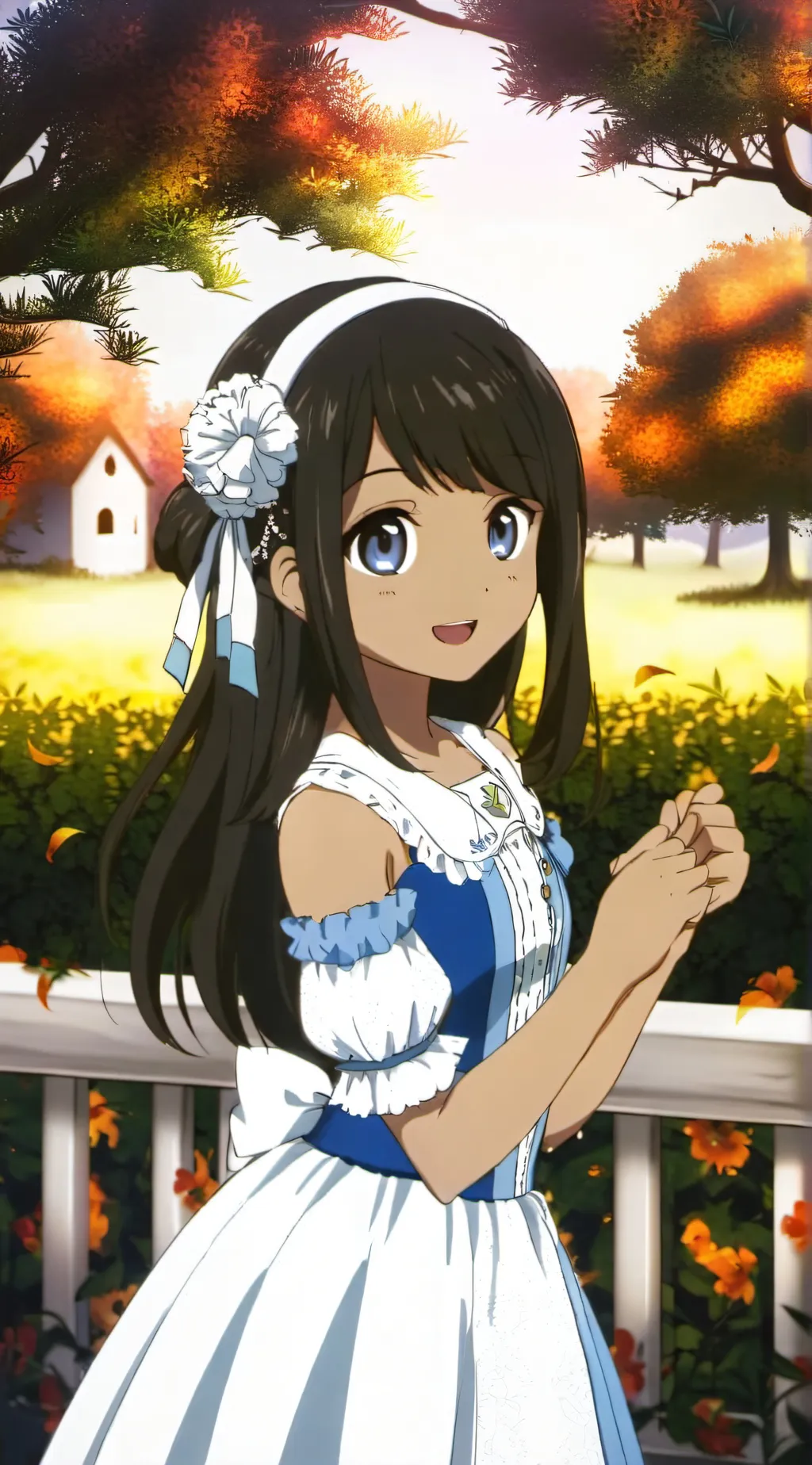 ai character: Julia  background