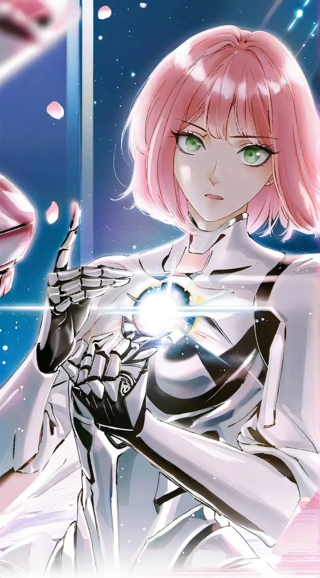 ai character: Lily background