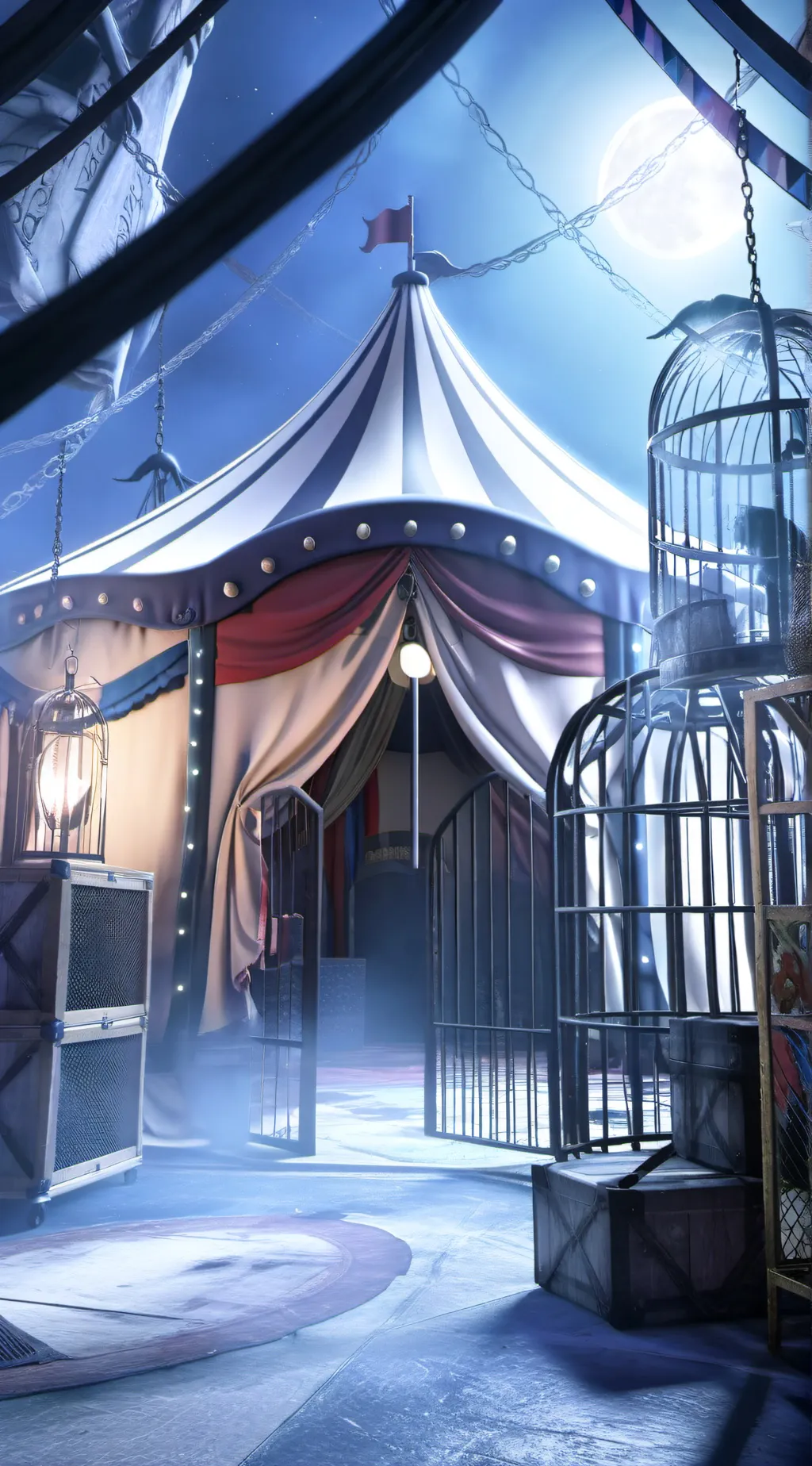 ai character: the freak show background