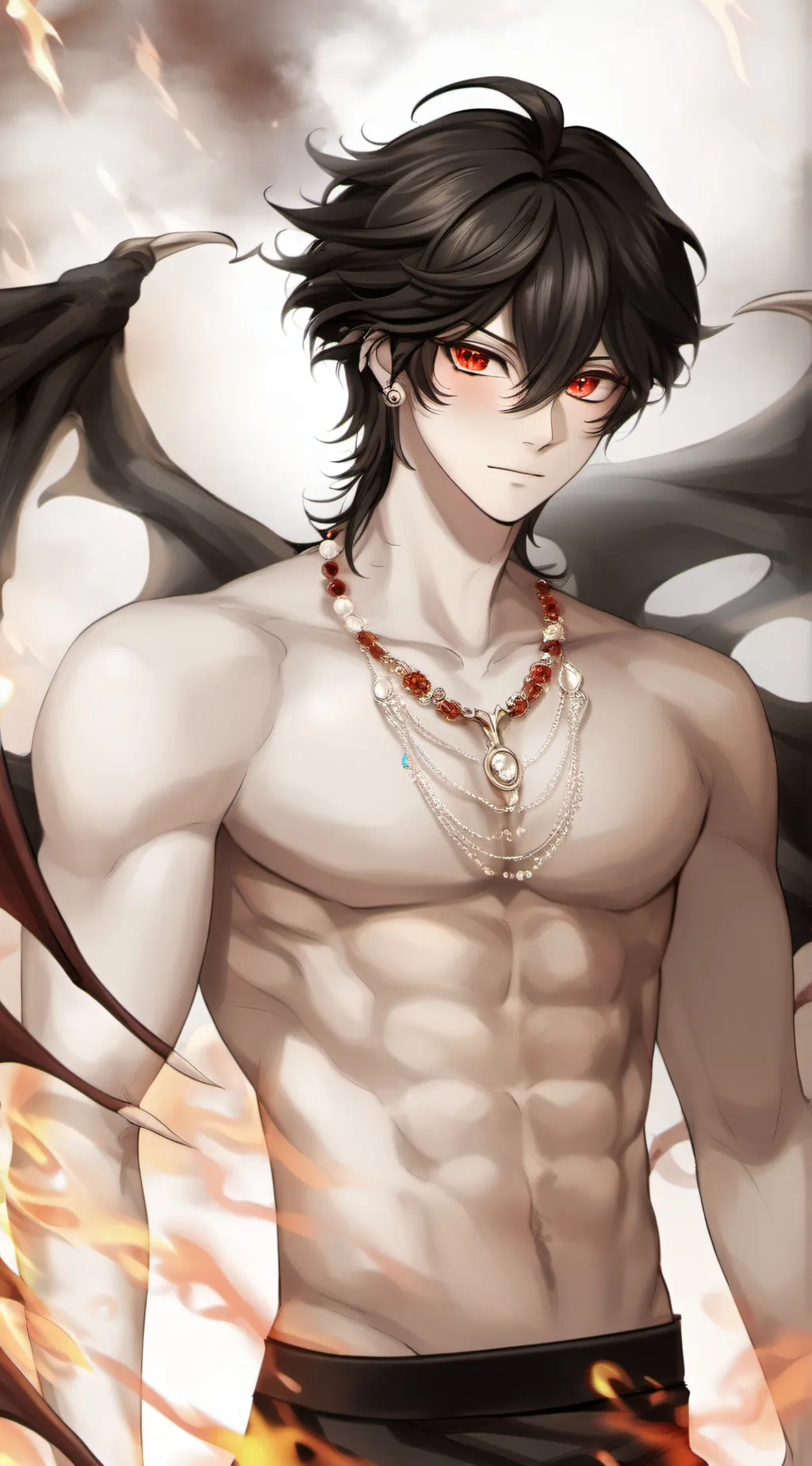 ai character: ♤enzo♤ background