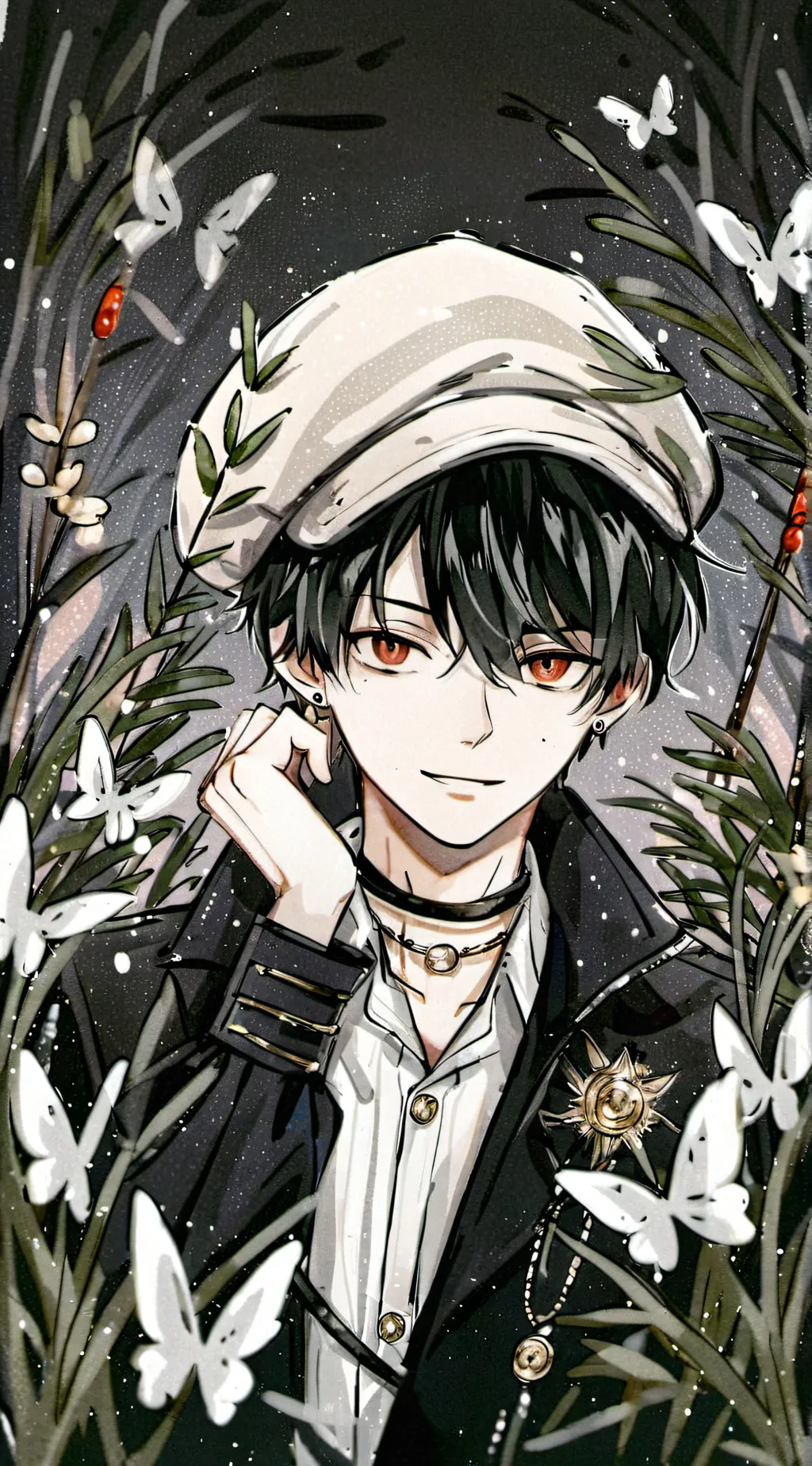 ai character: mha  background