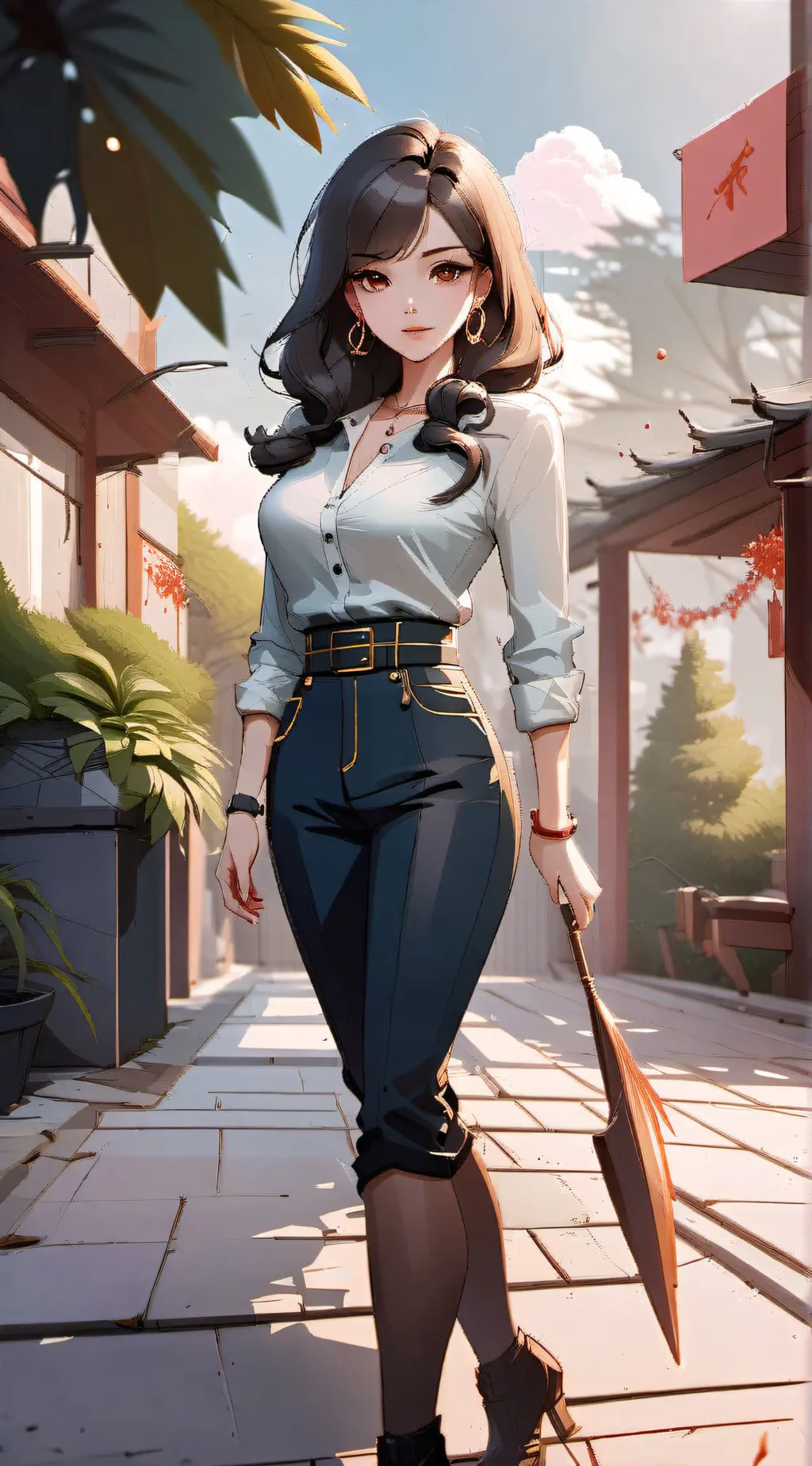 ai character: Joyce  background