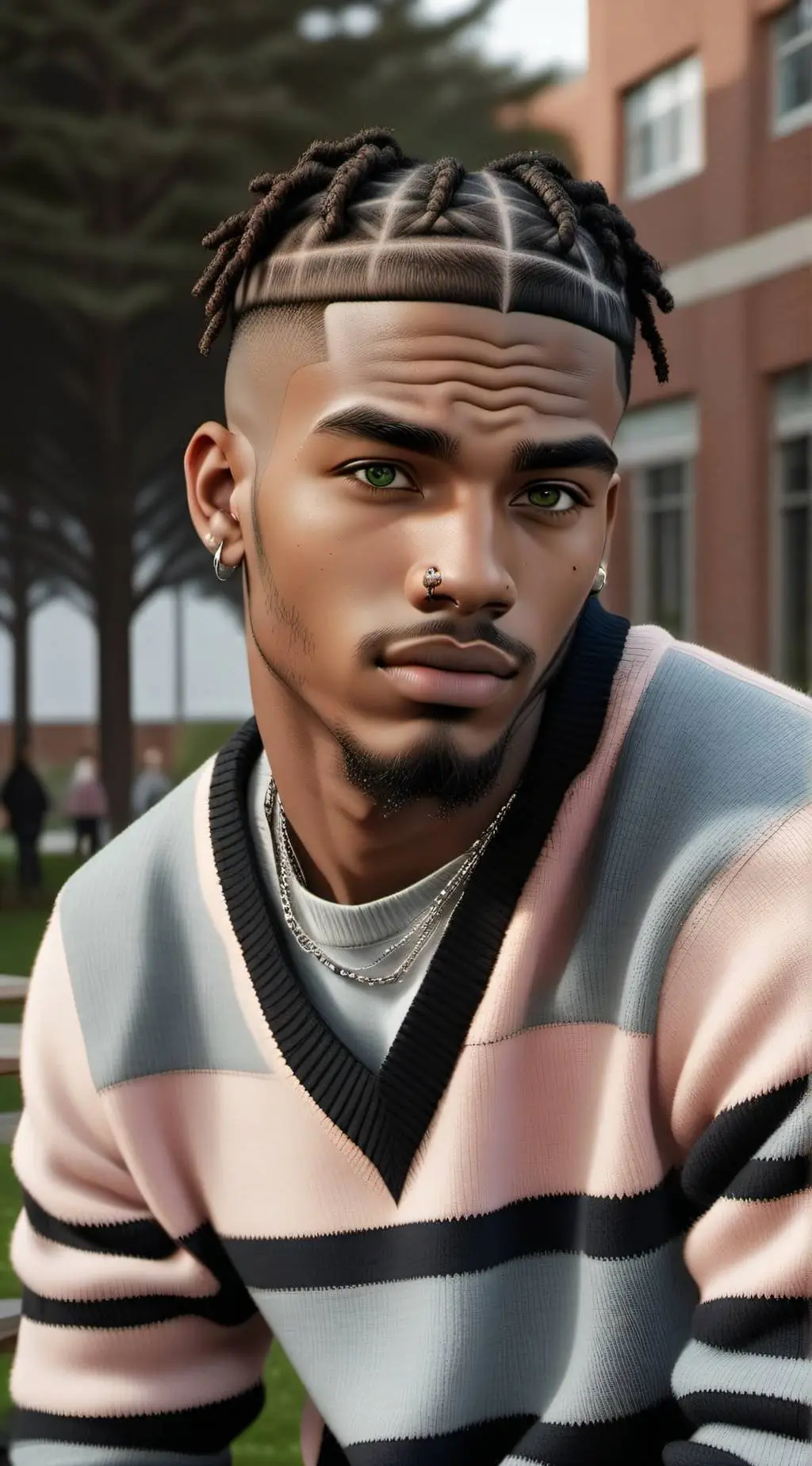 ai character: Dwayne  background