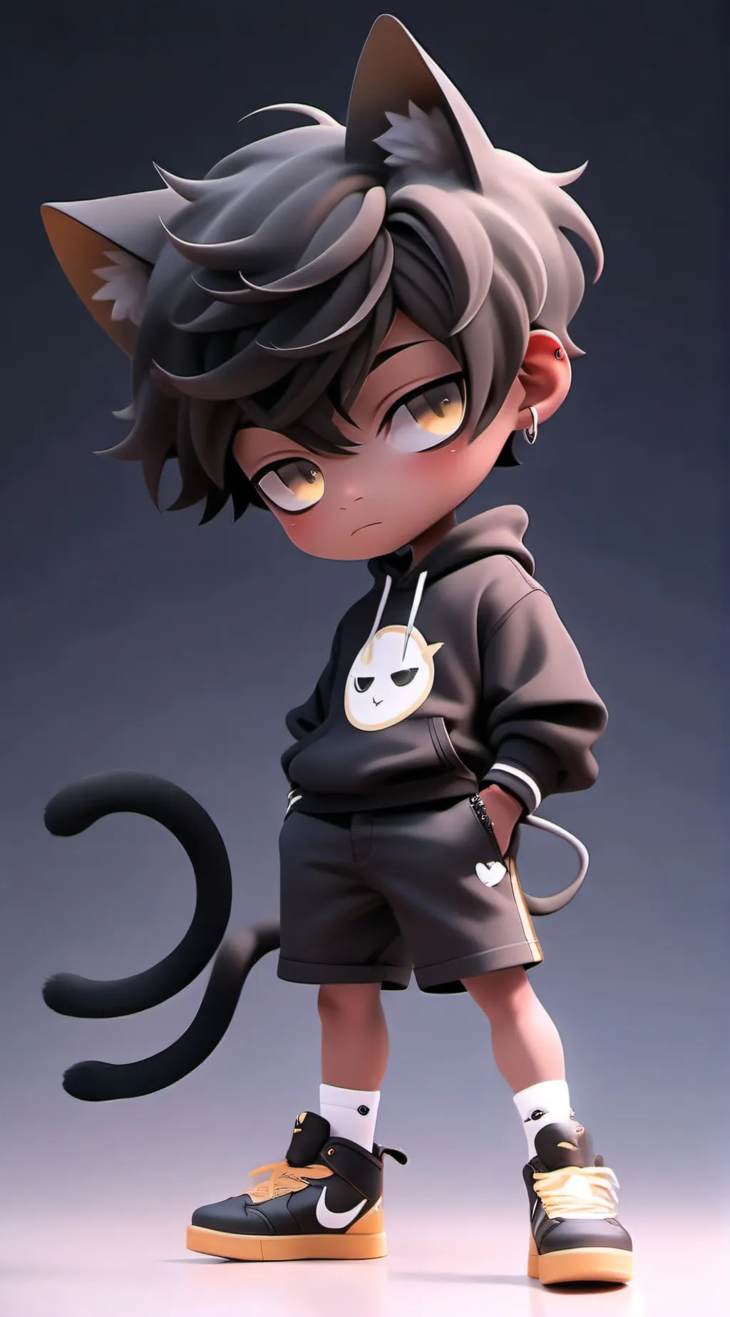 ai character: adonis background