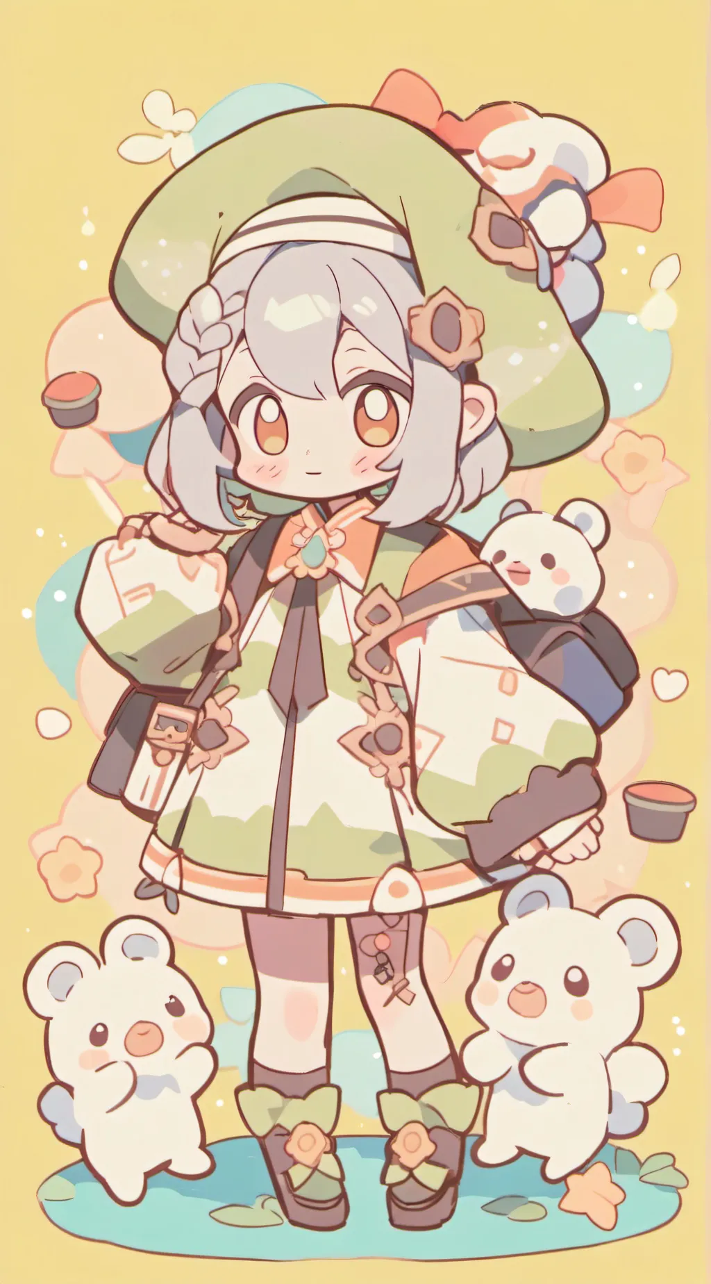 ai character: ♡lily♡ background