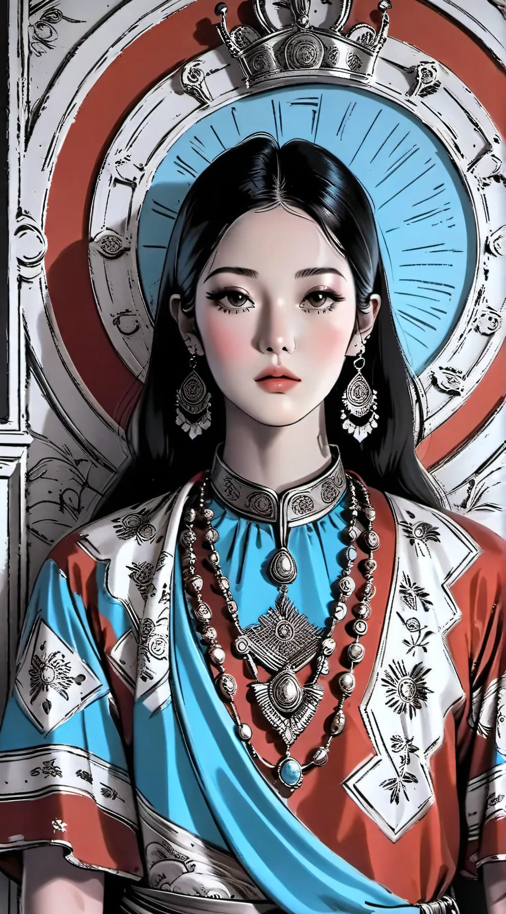 ai character: Gia background
