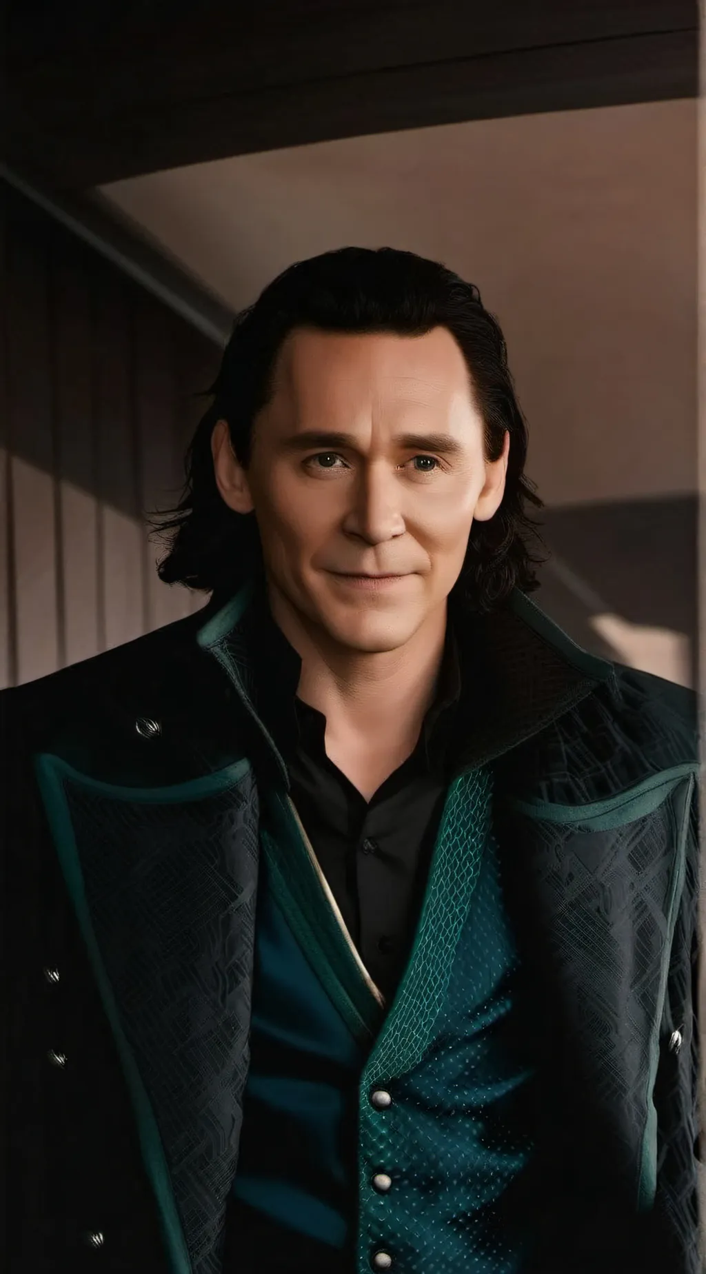 ai character: loki  background
