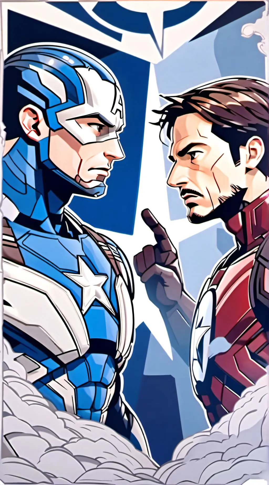ai character: avengers argument  background