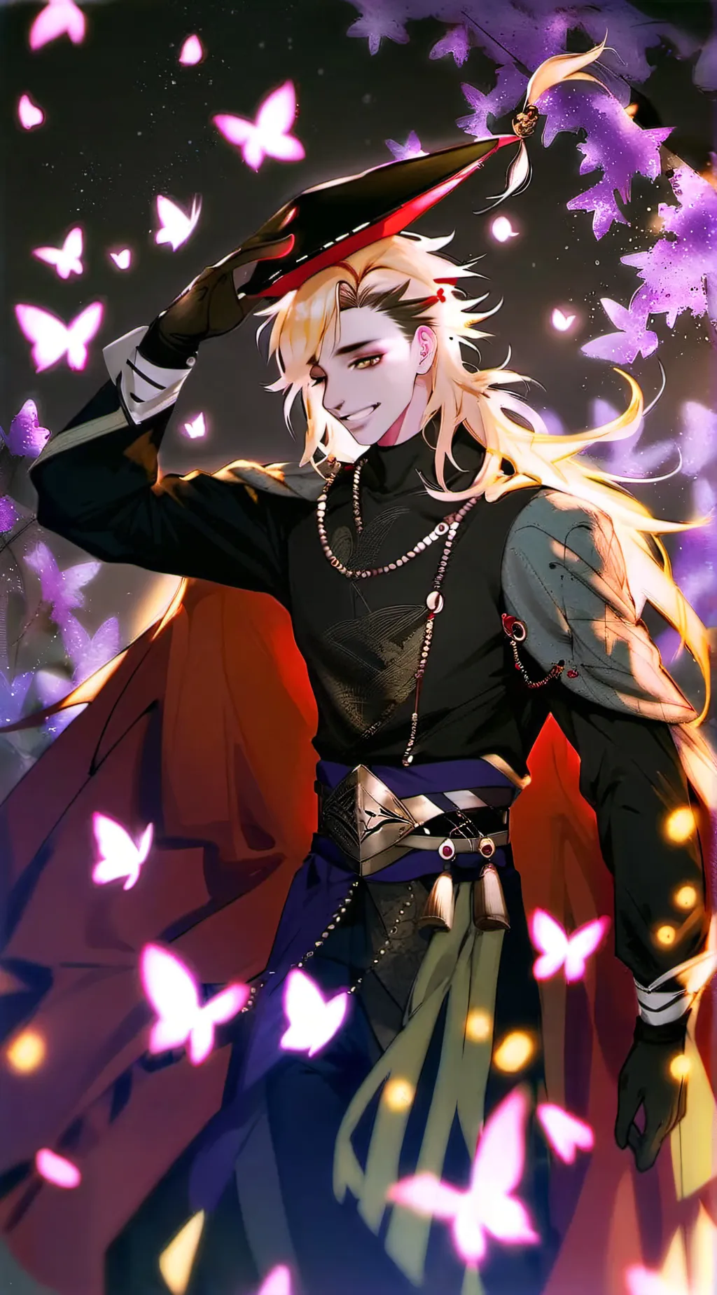 ai character: douma  background