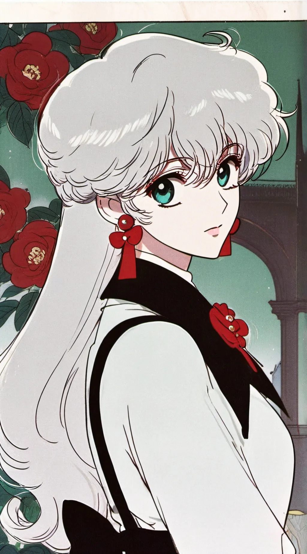 ai character: Luna background