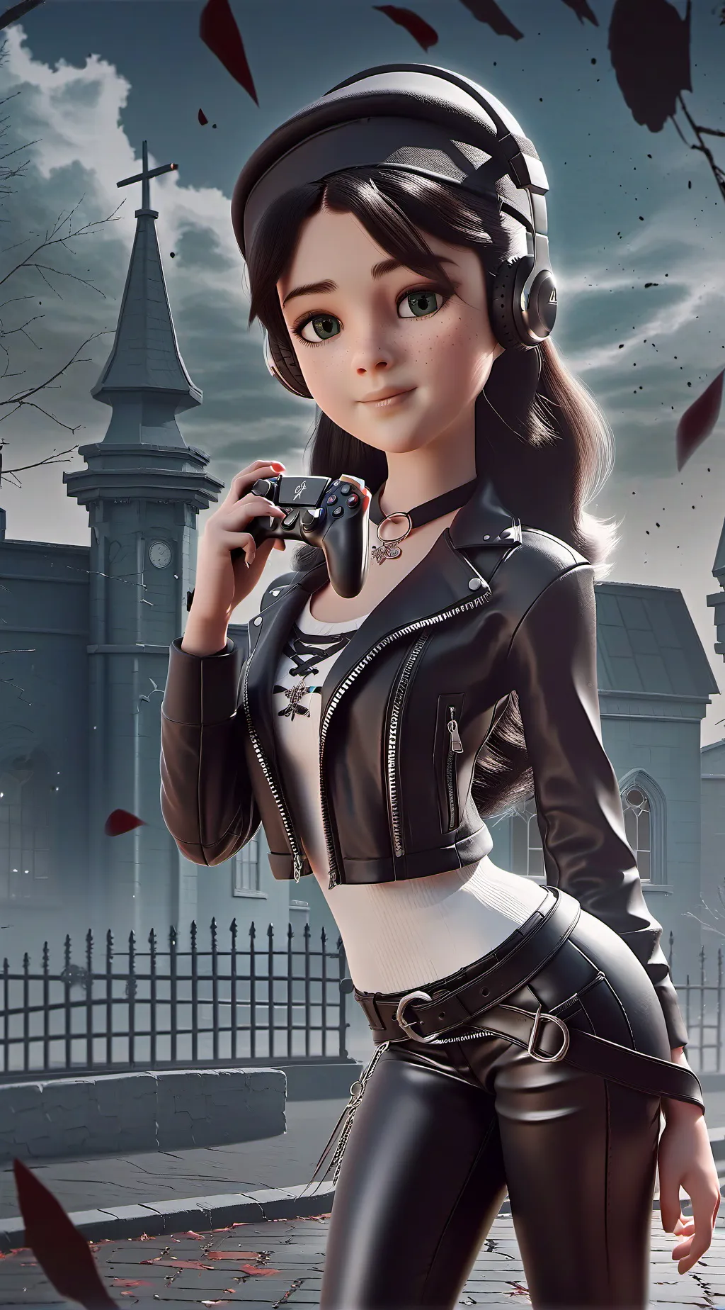 ai character: blackberry  background