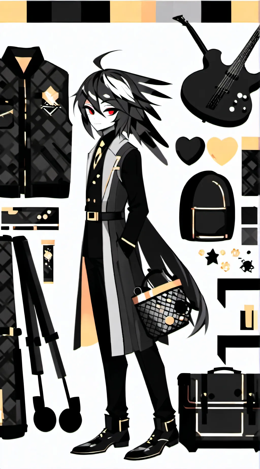 ai character: HB background
