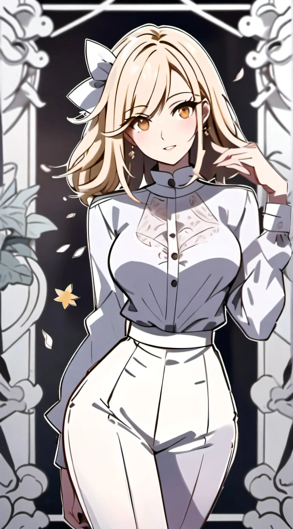 ai character: Funny background