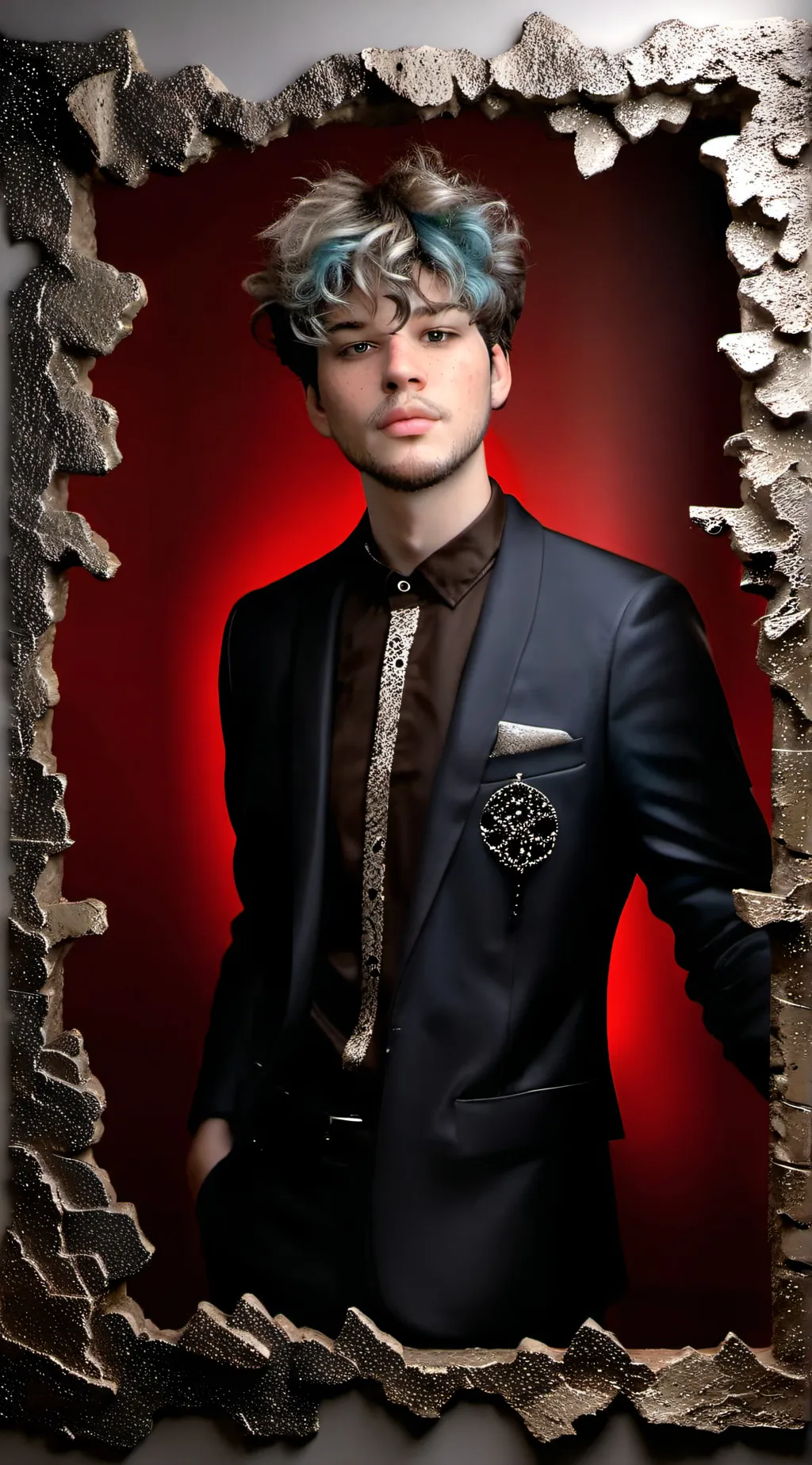 ai character: jmancurly background