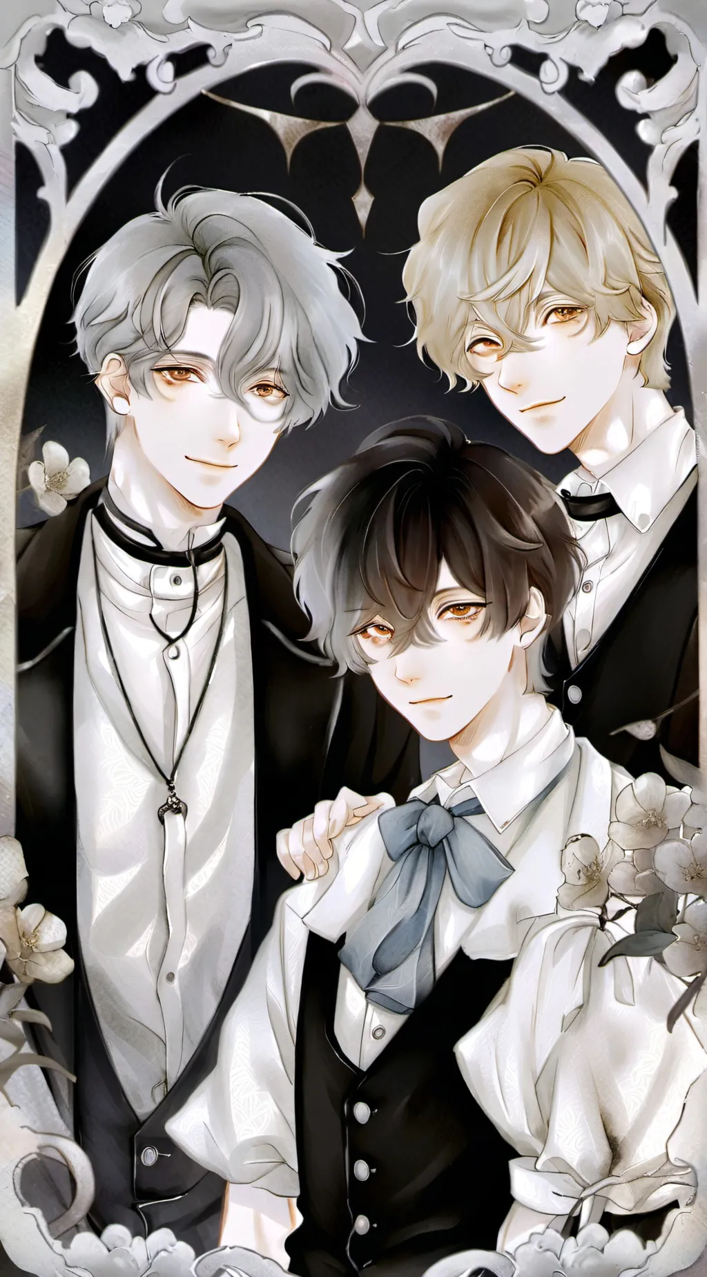 ai character: Ryan, Maxx, Chris background