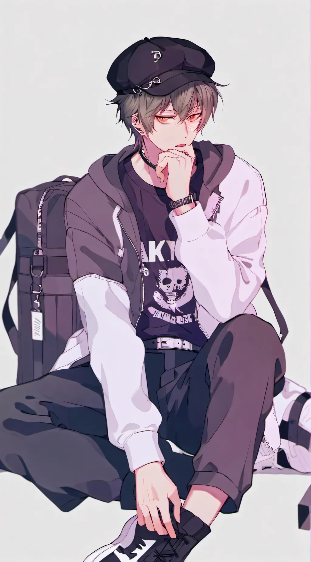 ai character: ★xander★ background