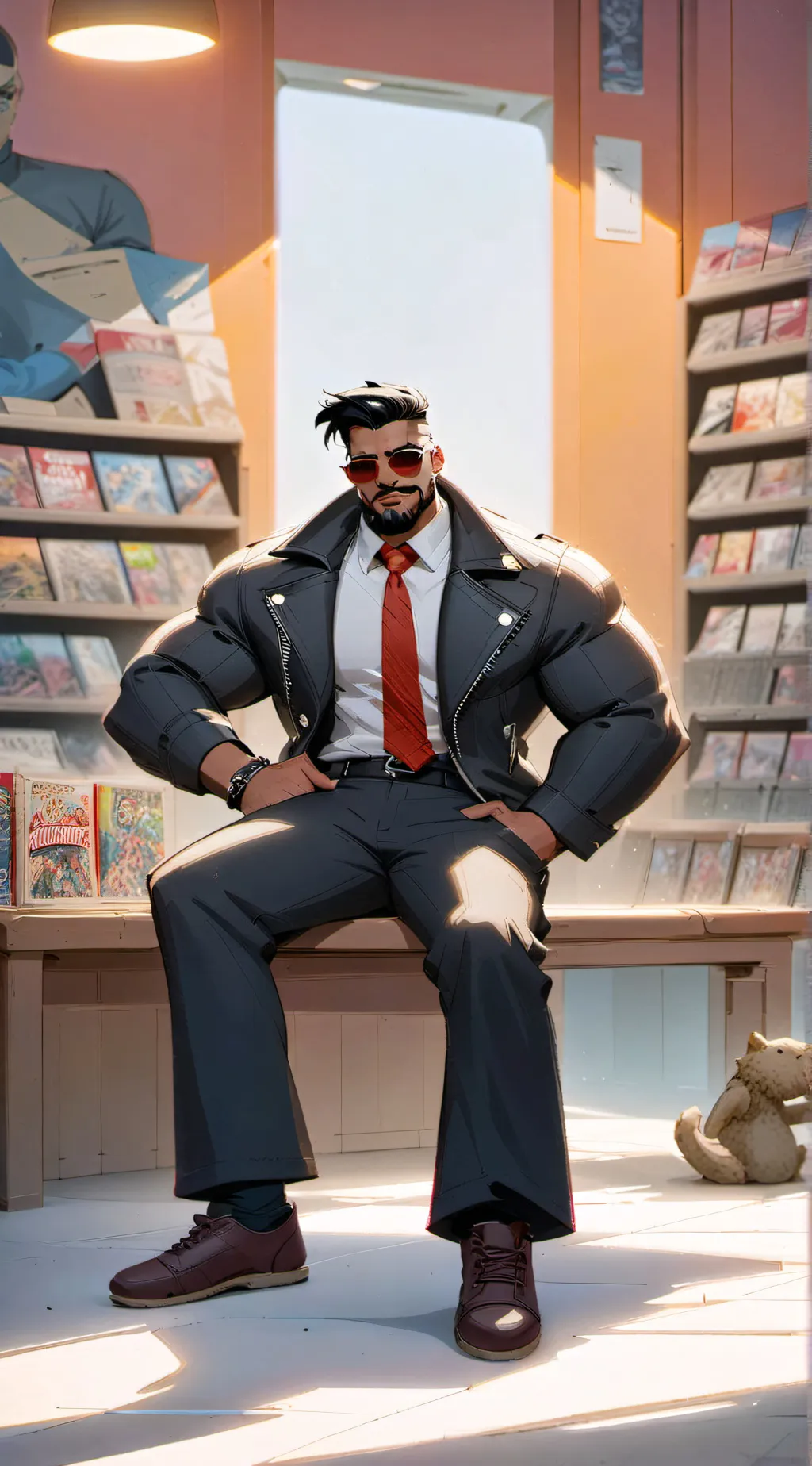 ai character: Tony stark background