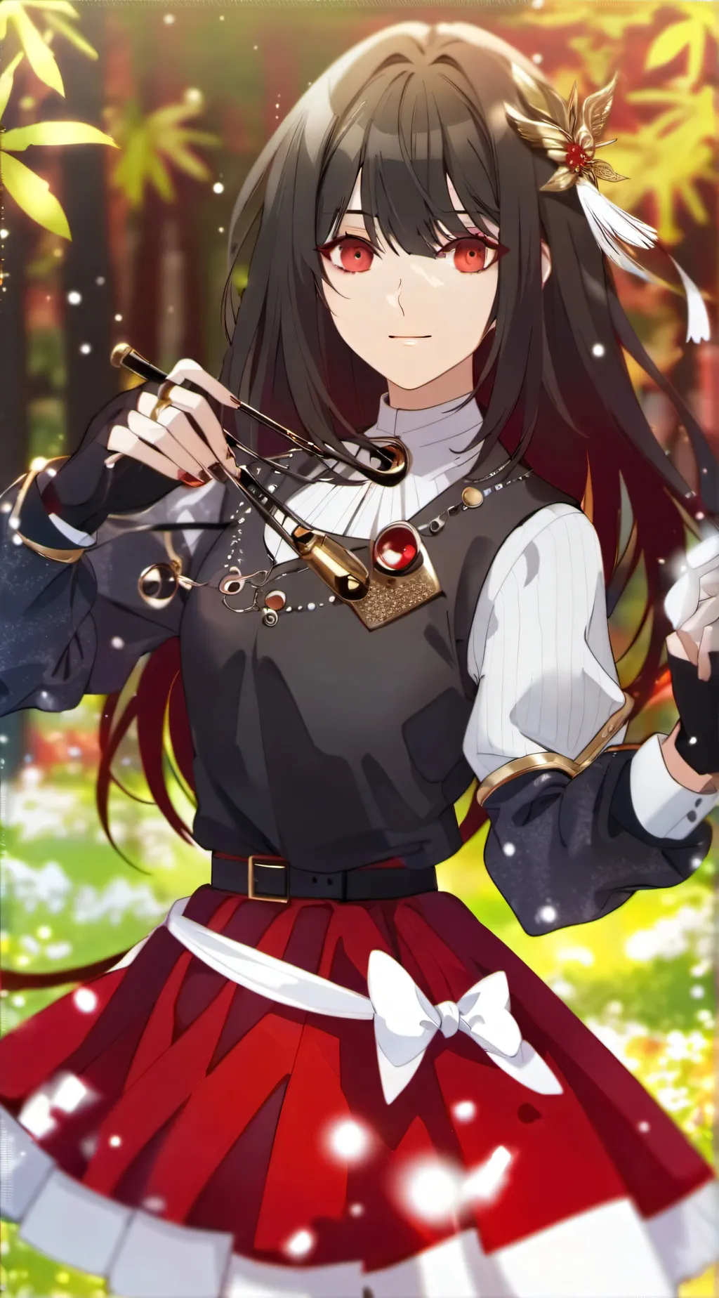 ai character: Aria background
