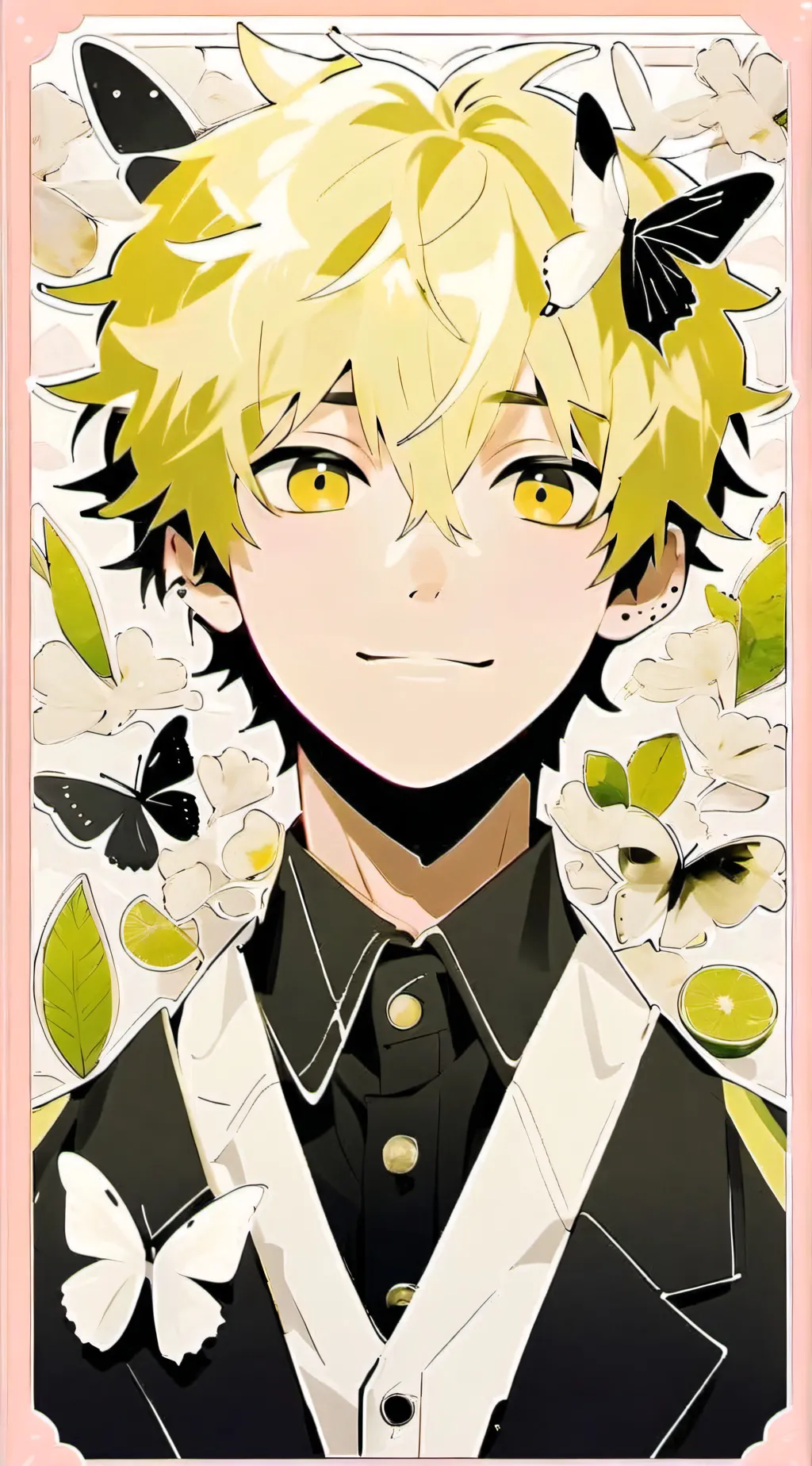 ai character: 🍱Leon✨ background
