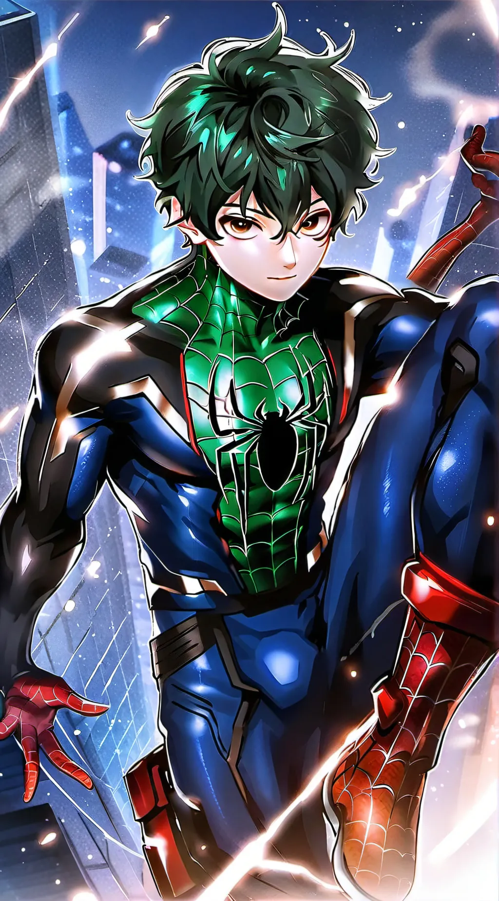 ai character: bakugo background