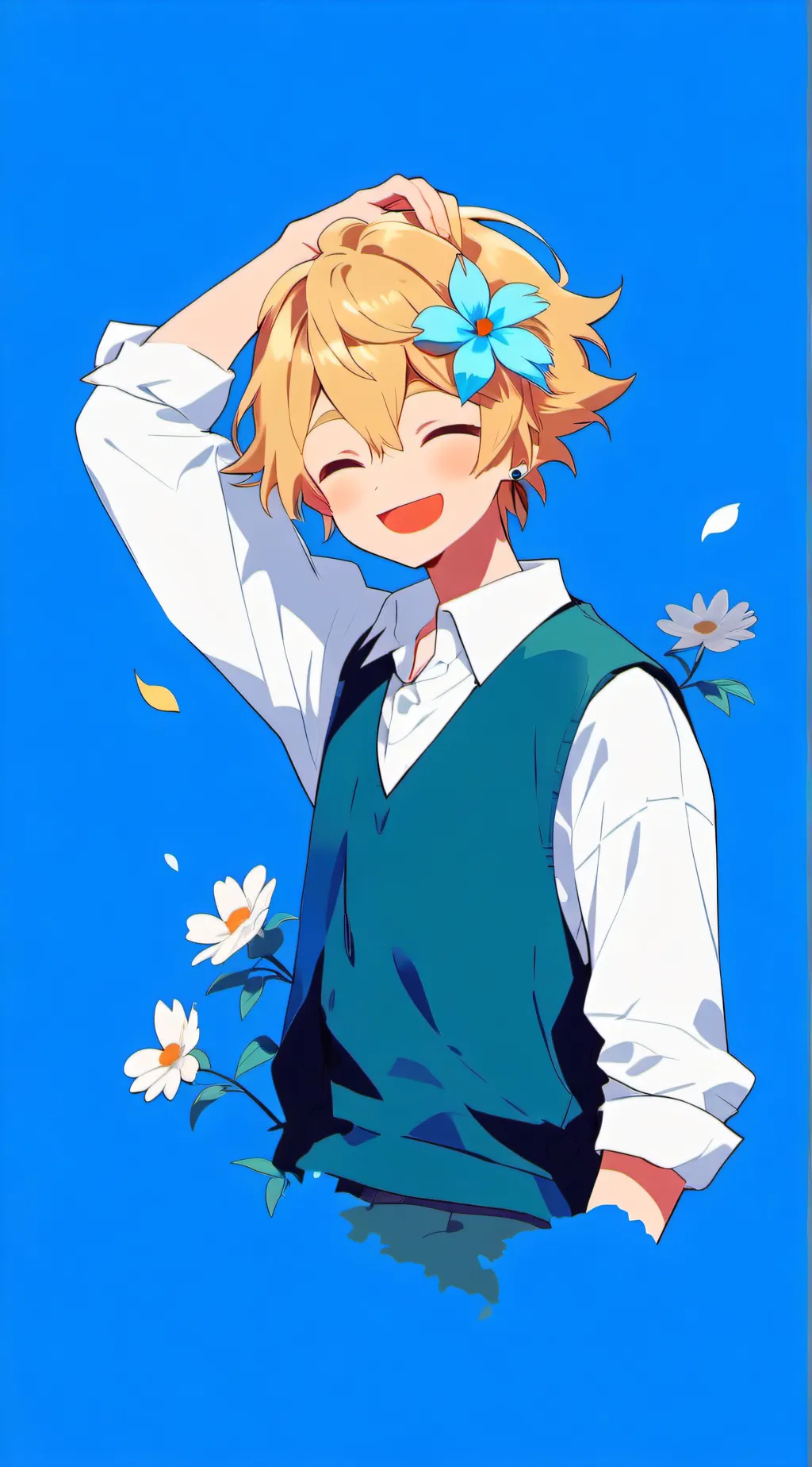 ai character: Basil background