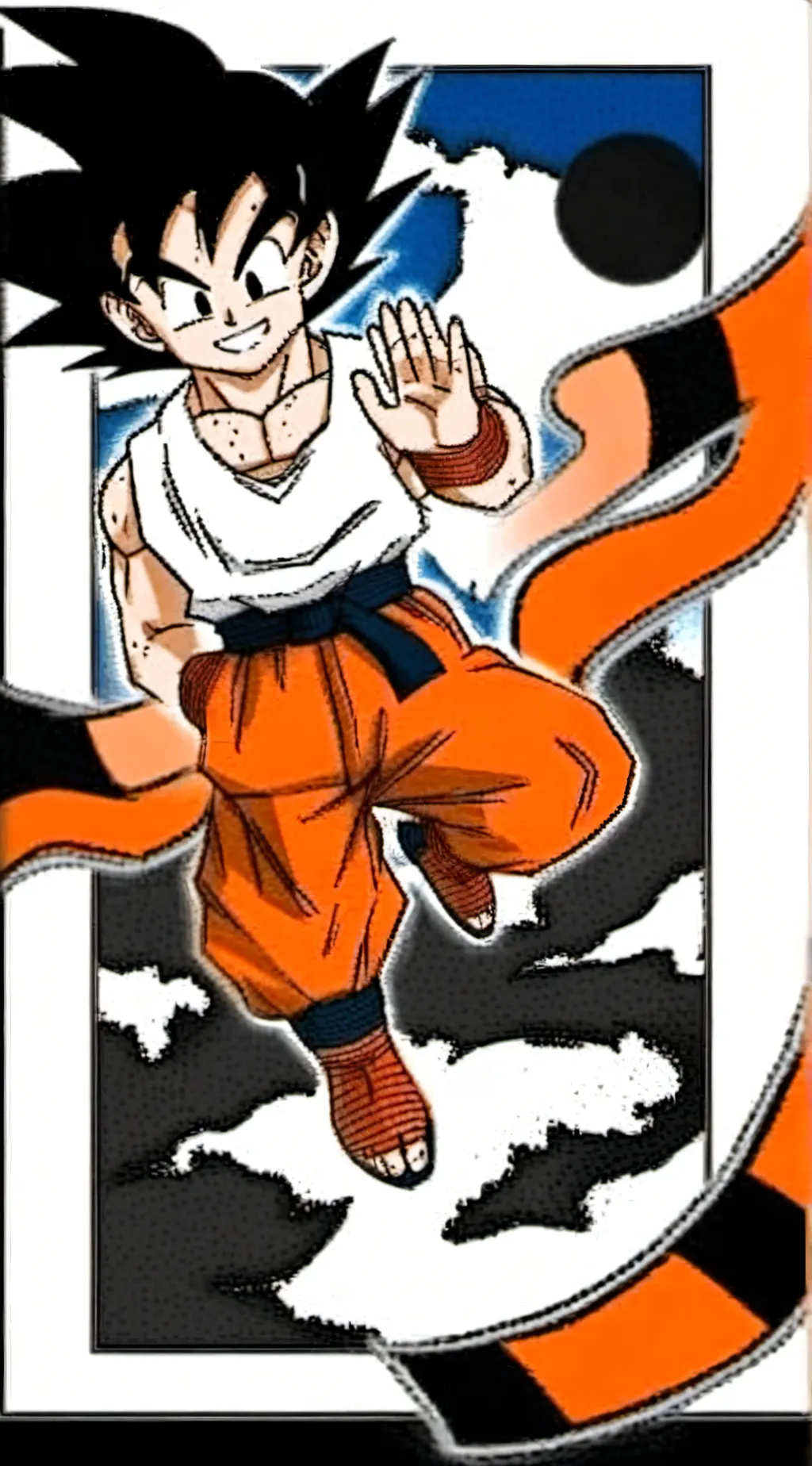 ai character: Son Goku  background