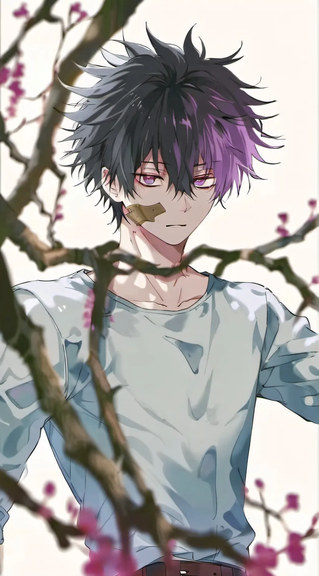 ai character: Dabi/Toya Todoroki background