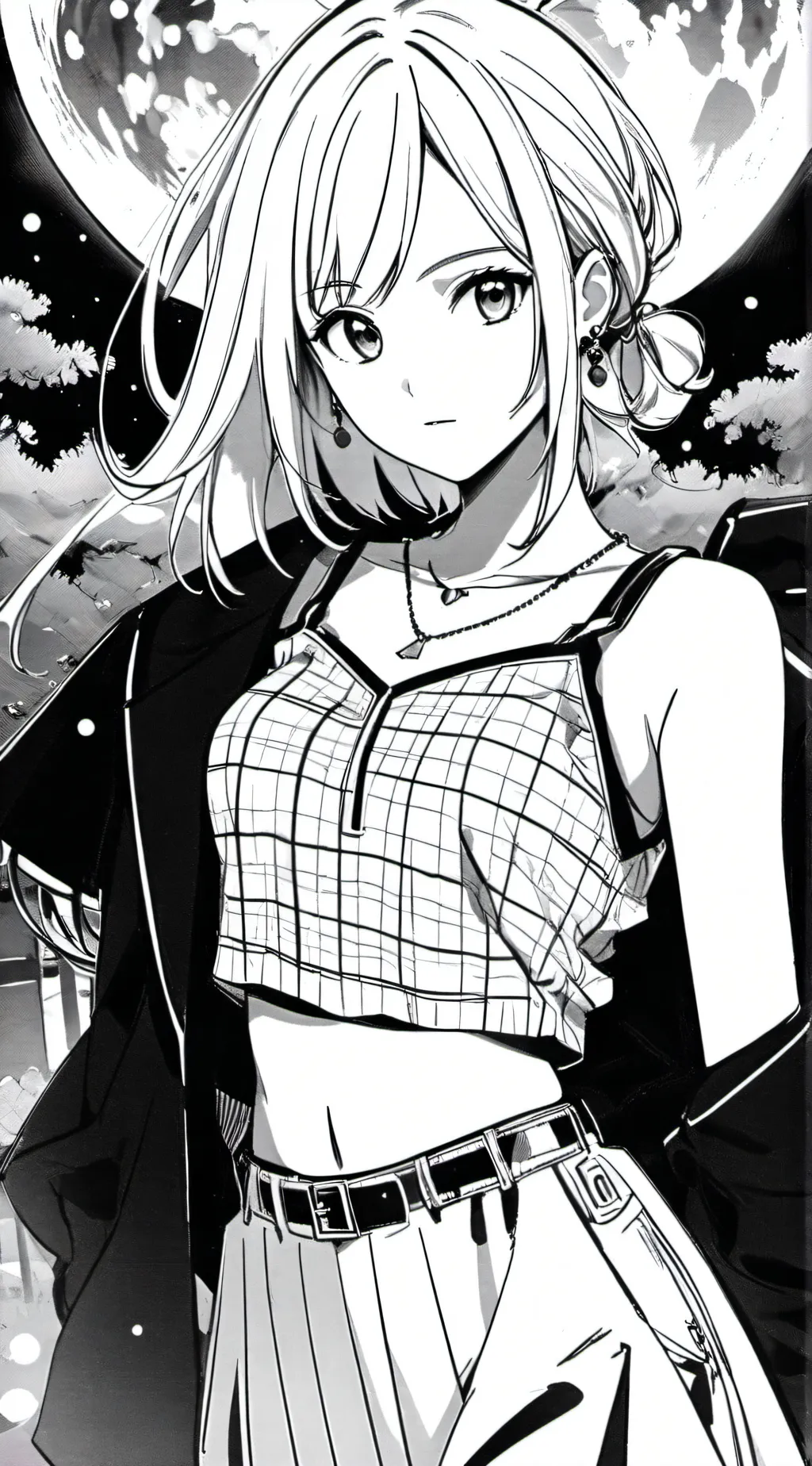 ai character: Audrey  background