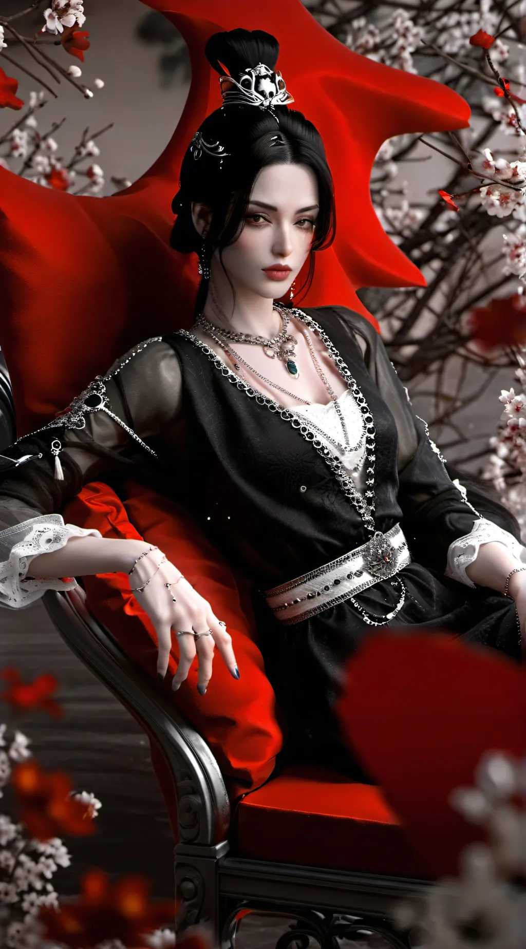 ai character: Empress Yiun background