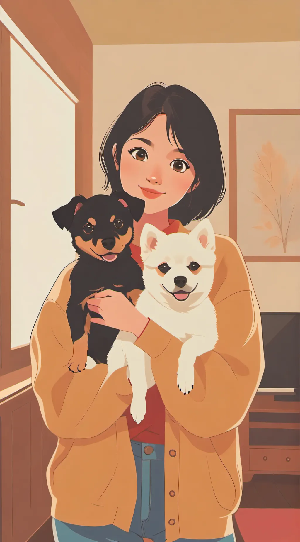 ai character: Mia background