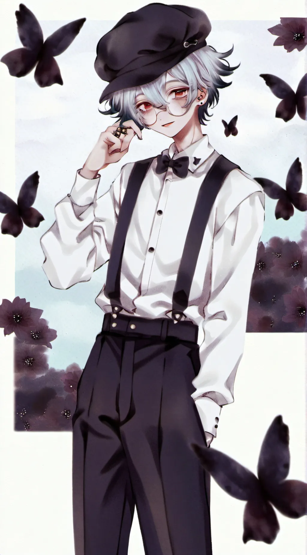 ai character:    ( °~°   Lucas background