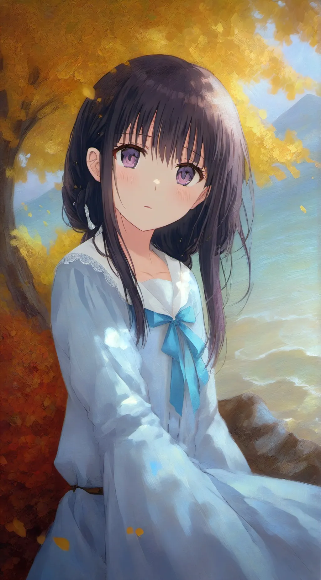 ai character: Lila background