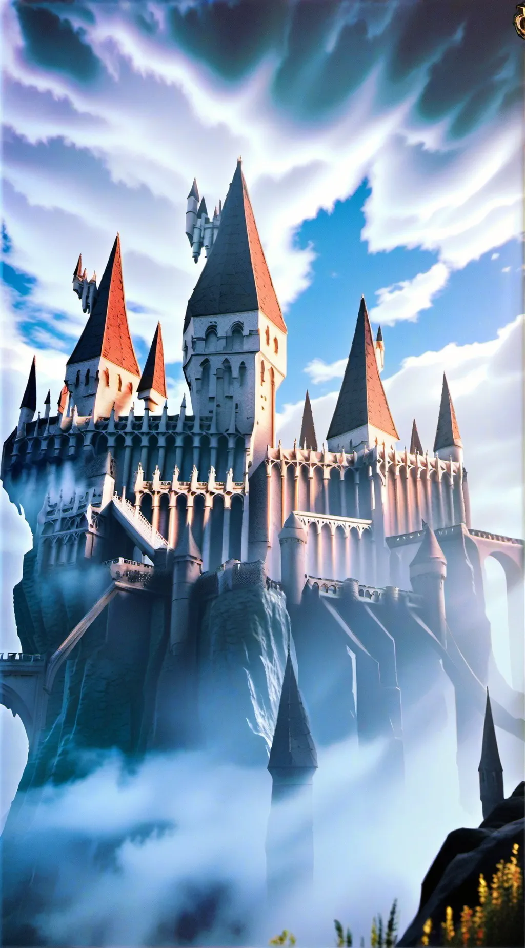 ai character: Hogwarts background