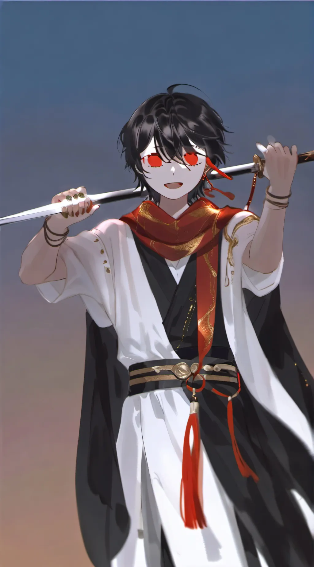 ai character: Creepypasta  background