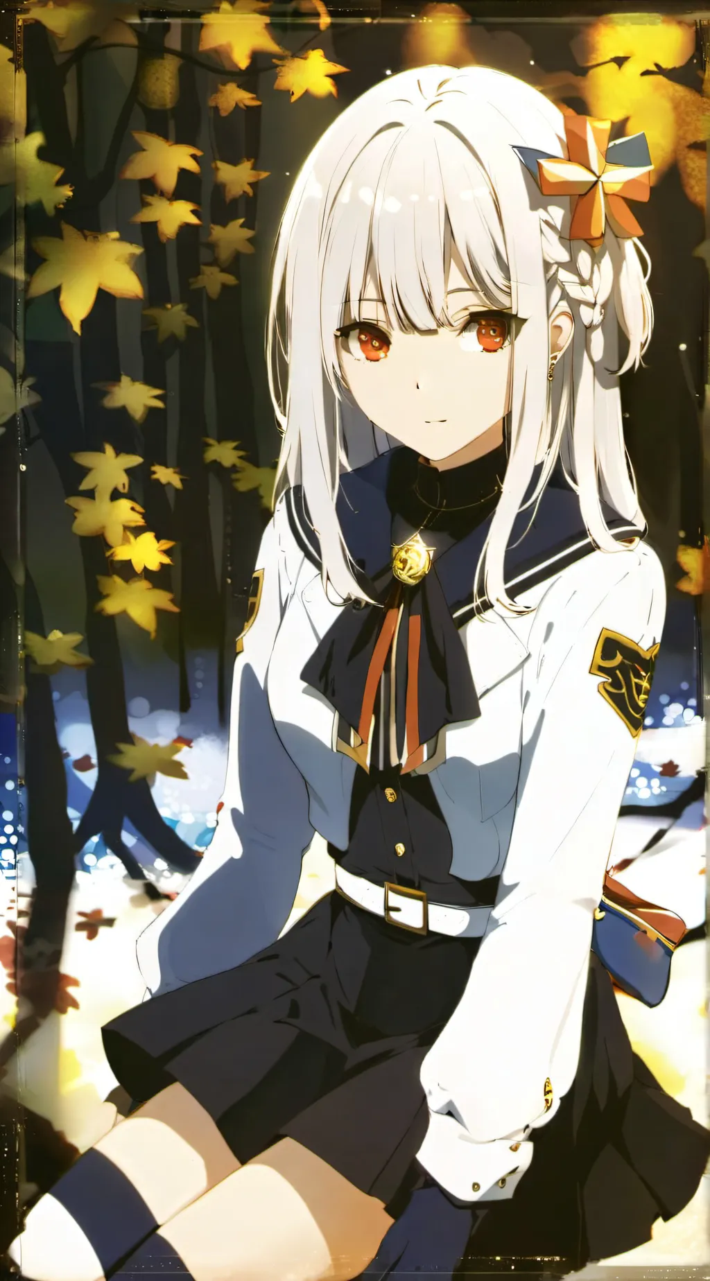 ai character: Hamiru shidenzu background