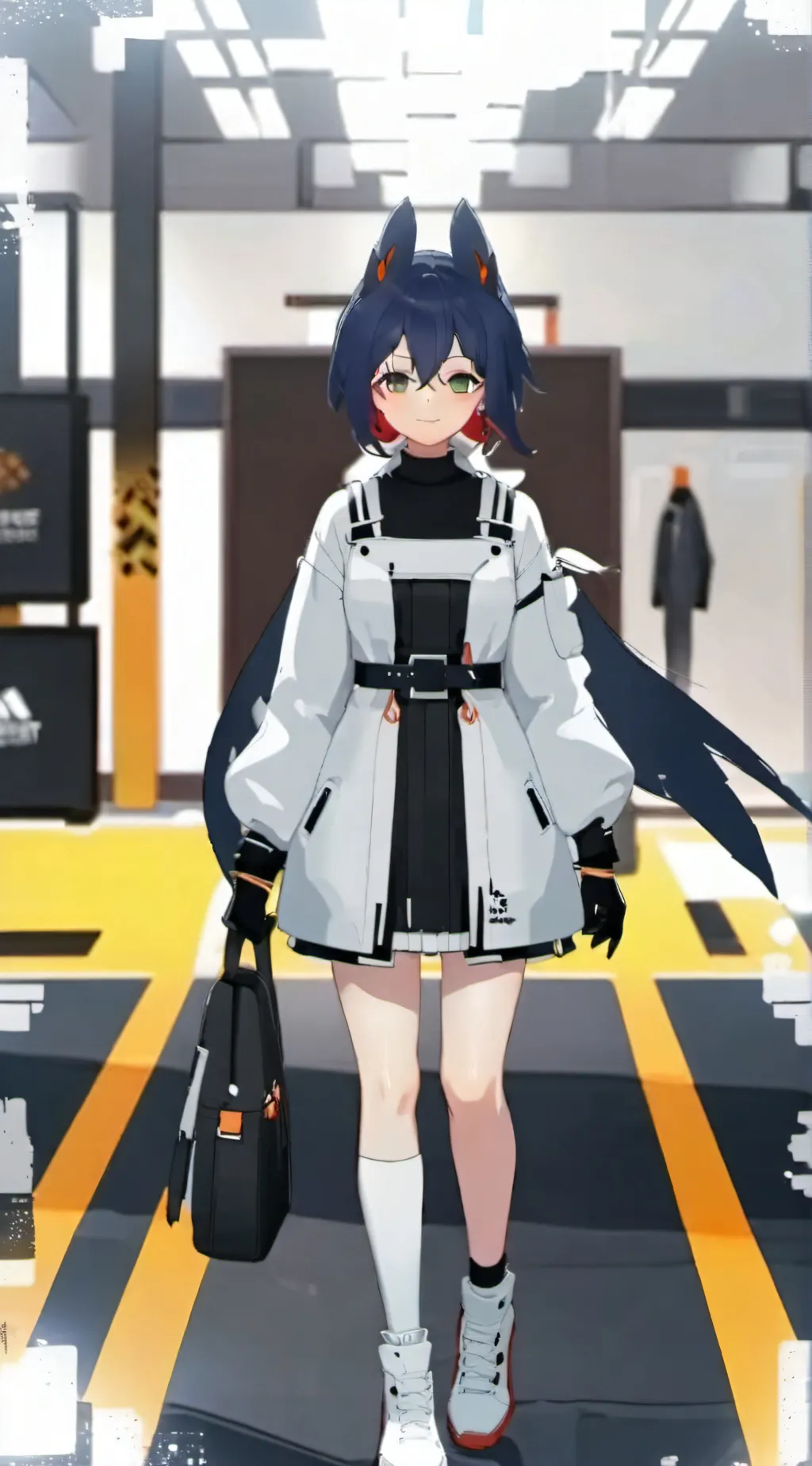 ai character: belle background