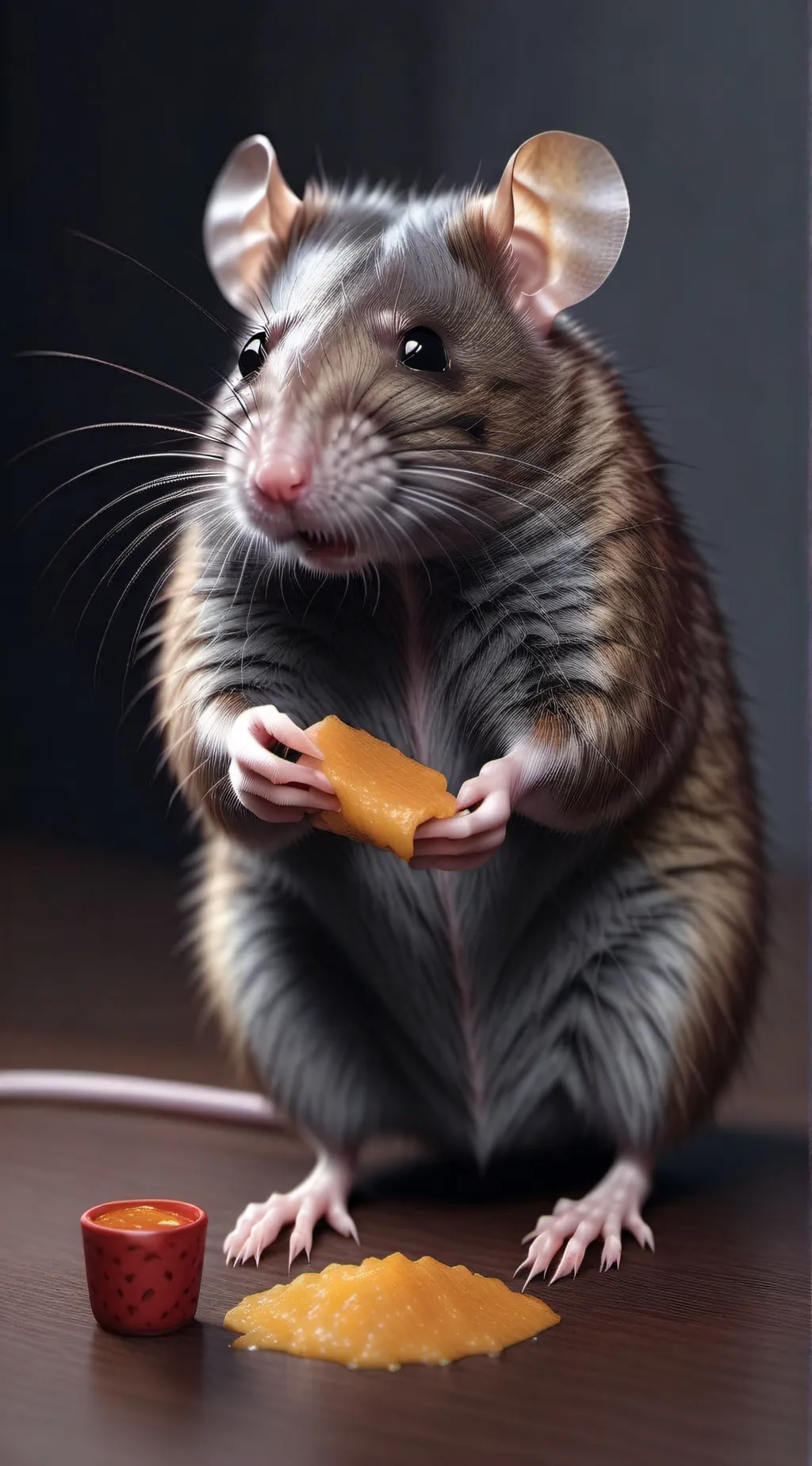 ai character: rat background
