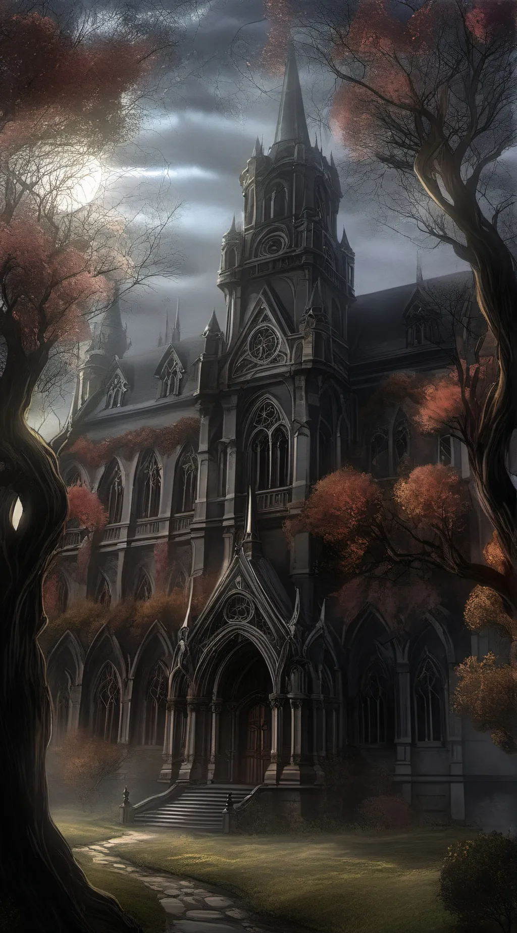 ai character: {TAWG But H#unted} background