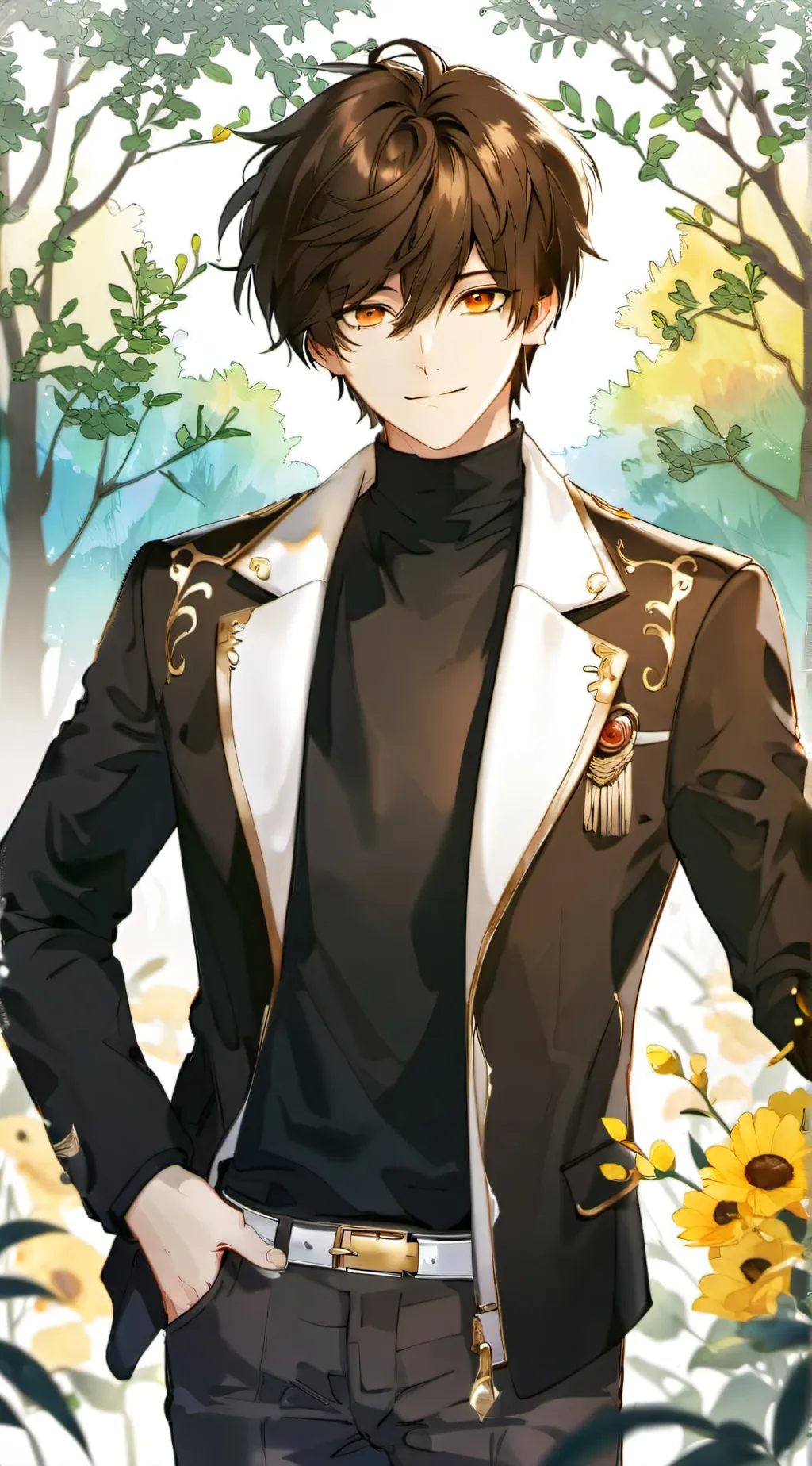 ai character: Max background