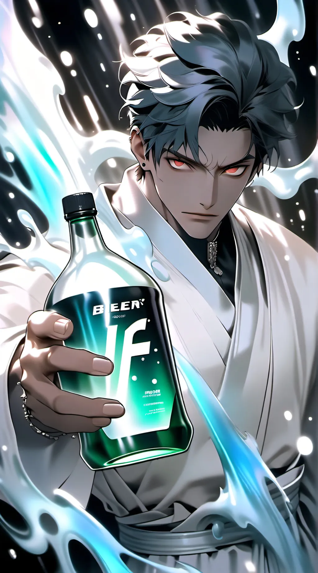 ai character: Bleach background