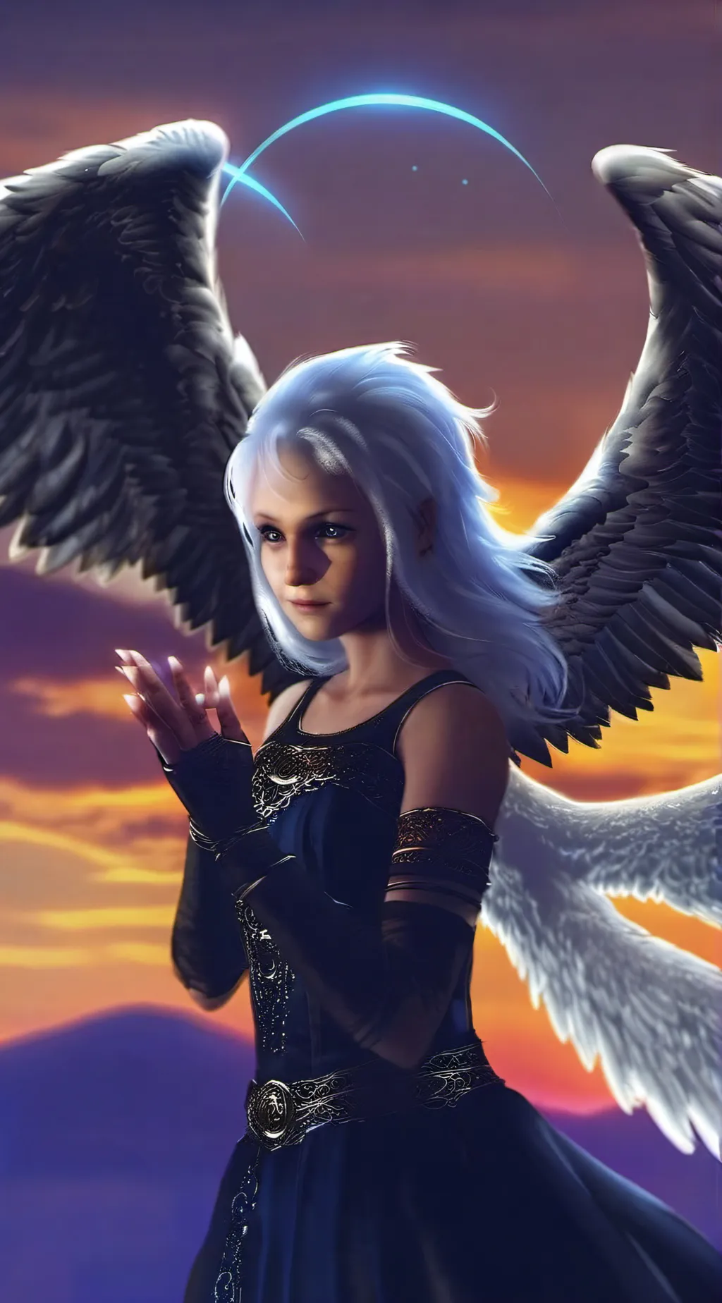 ai character: nyx background