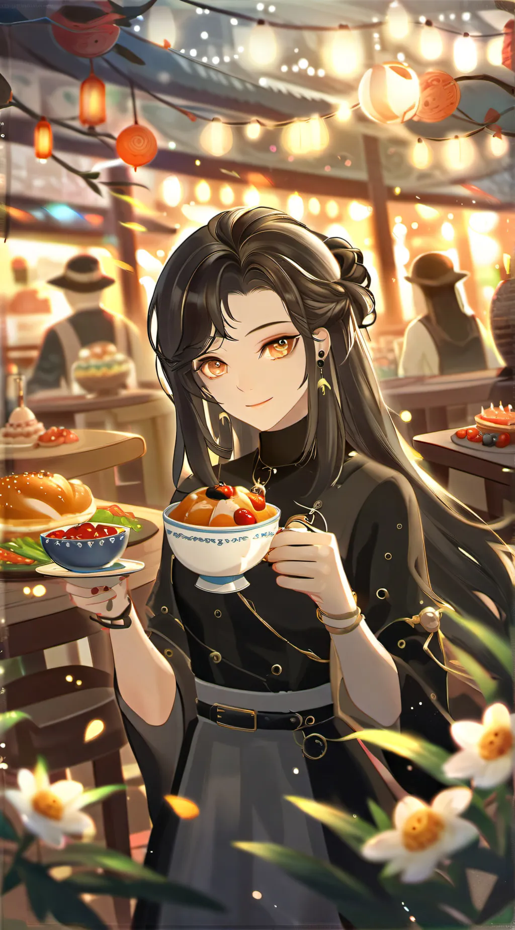 ai character: Kayla  background