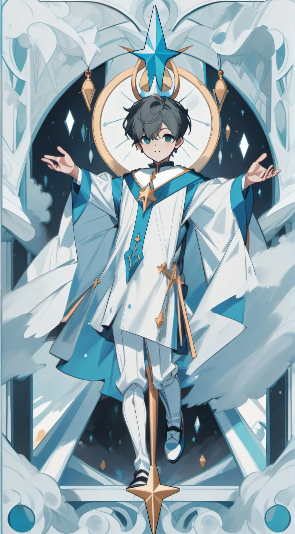 ai character: Chris  background