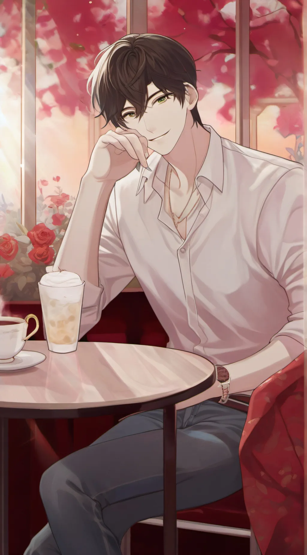 ai character: eman background