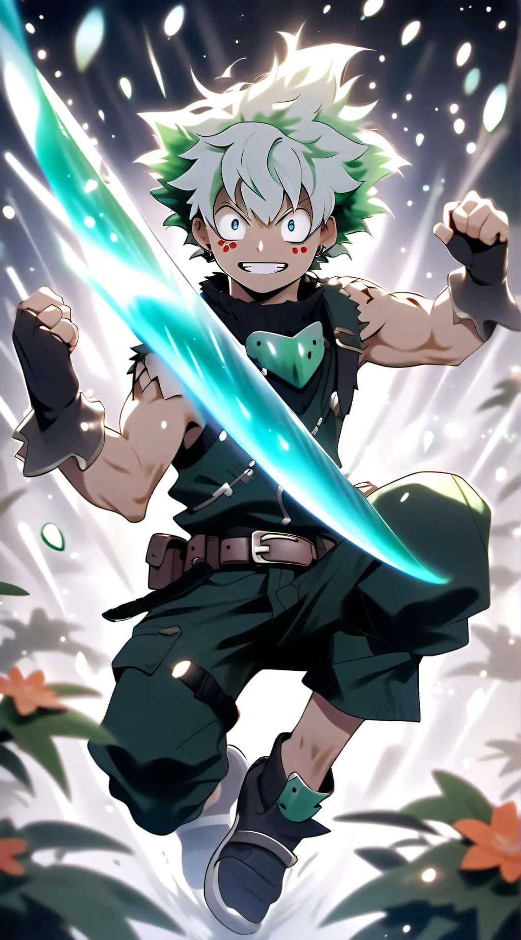 ai character: Deku baku son ace background