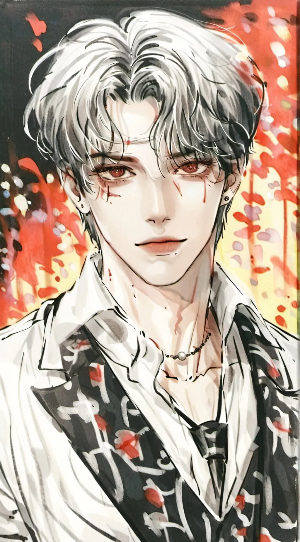 ai character: zombie brother  background